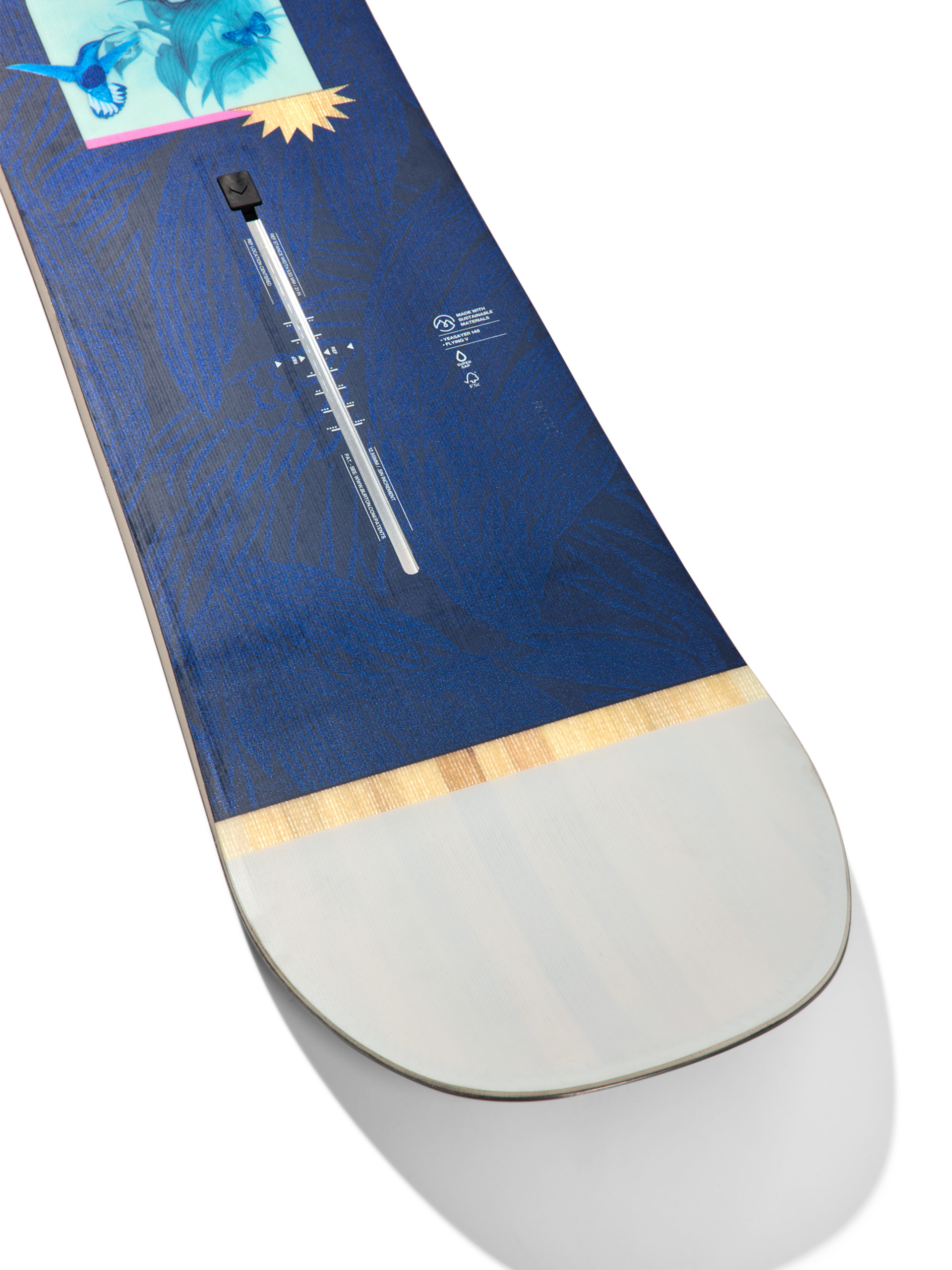 Női Burton Yeasayer Flying V Snowboard 