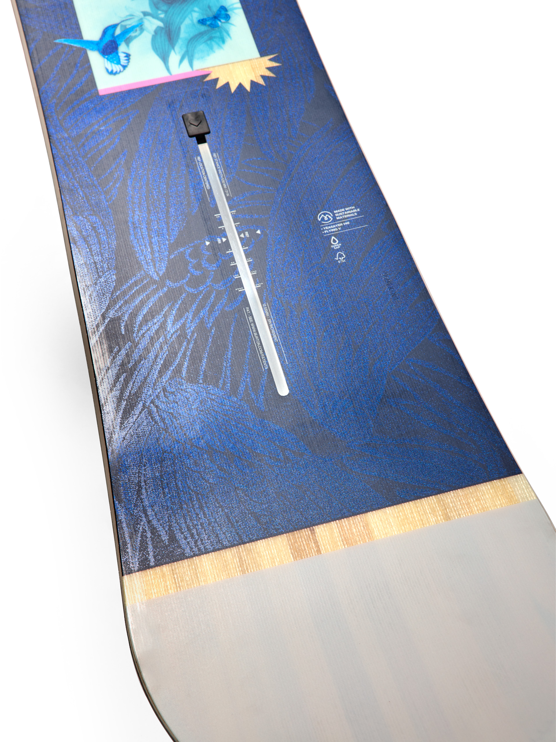 Női Burton Yeasayer Flying V Snowboard 