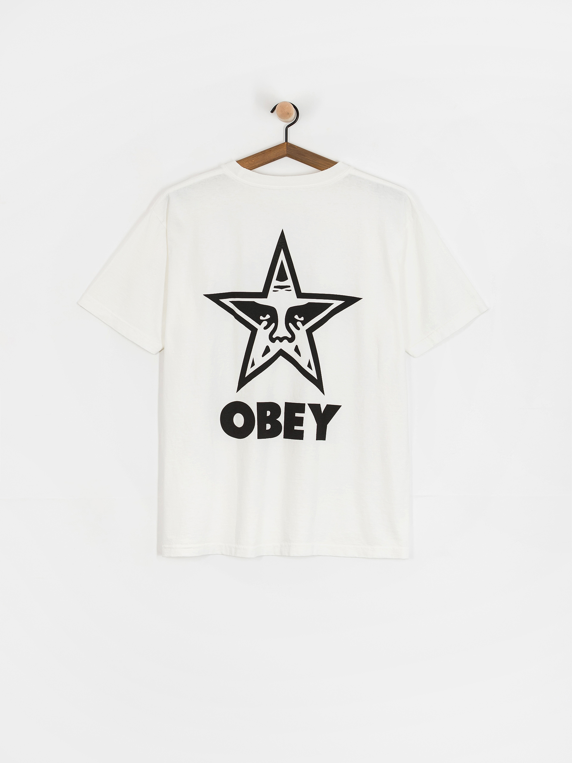 OBEY Obey Bold Star Pu00f3lu00f3 (pigmnet vintage white)