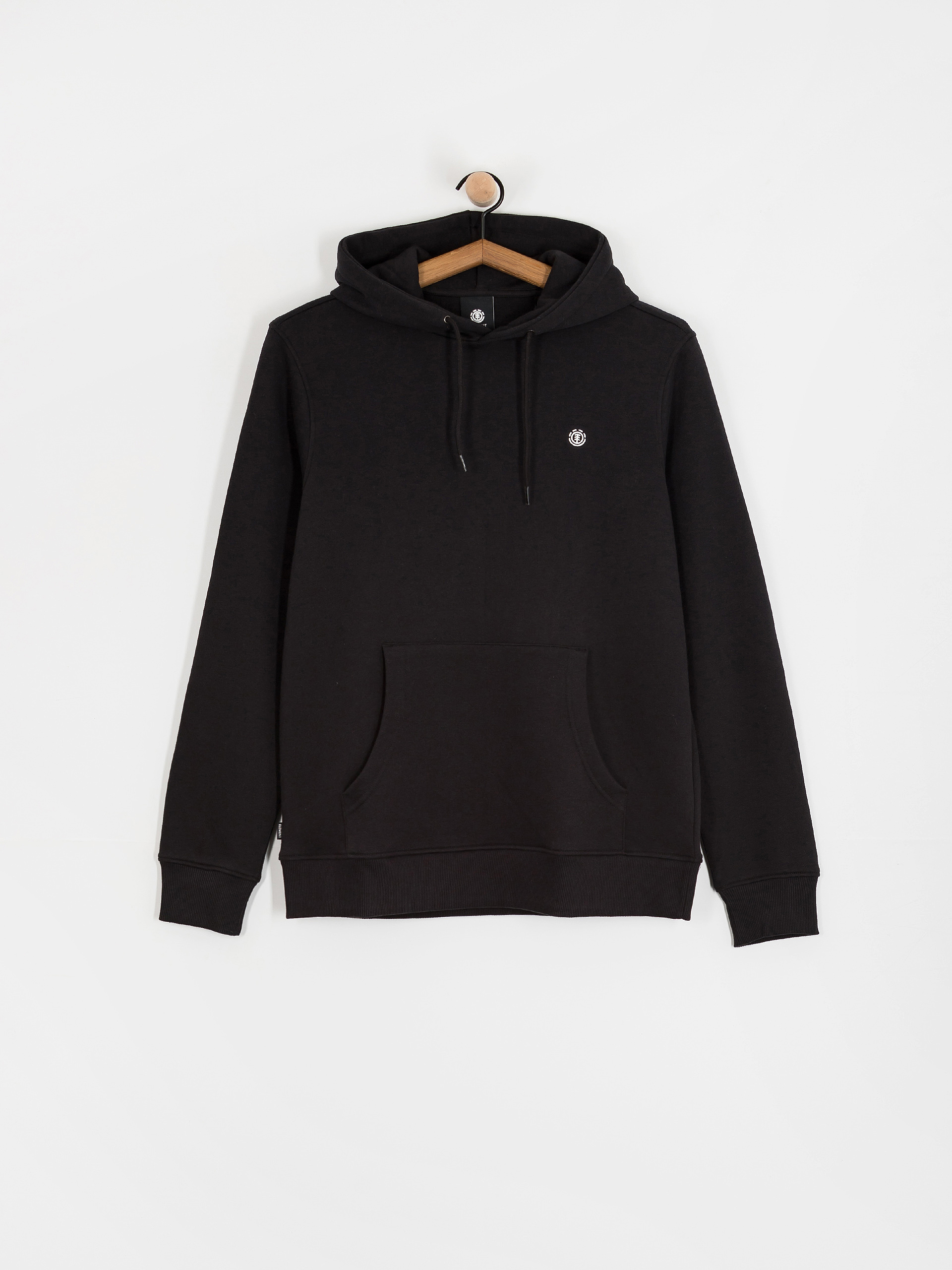 Element Icon Embroidery HD Kapucnis pulóver (flint black)