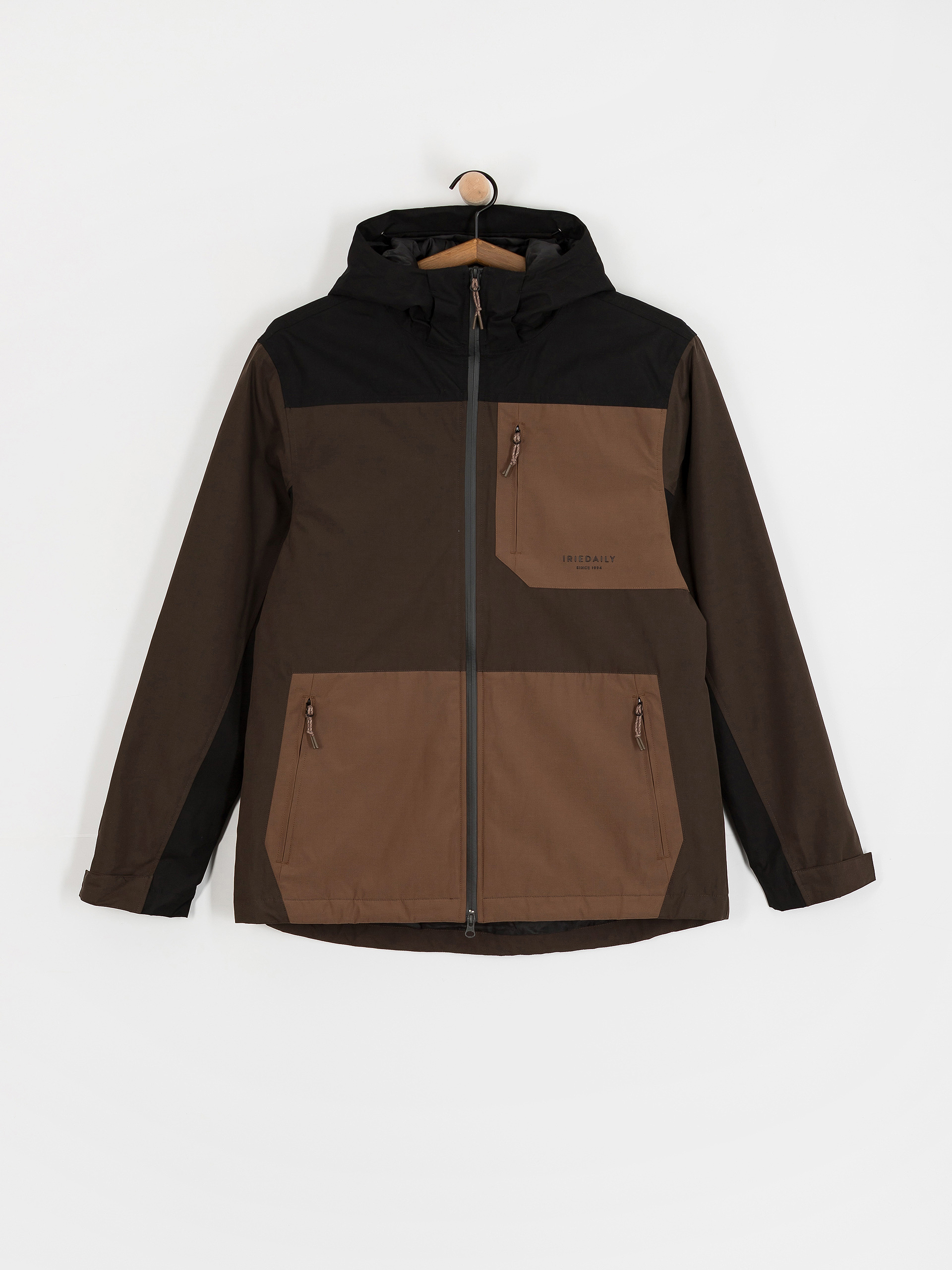 Iriedaily Nilas Anorak Dzseki (dark coffee)