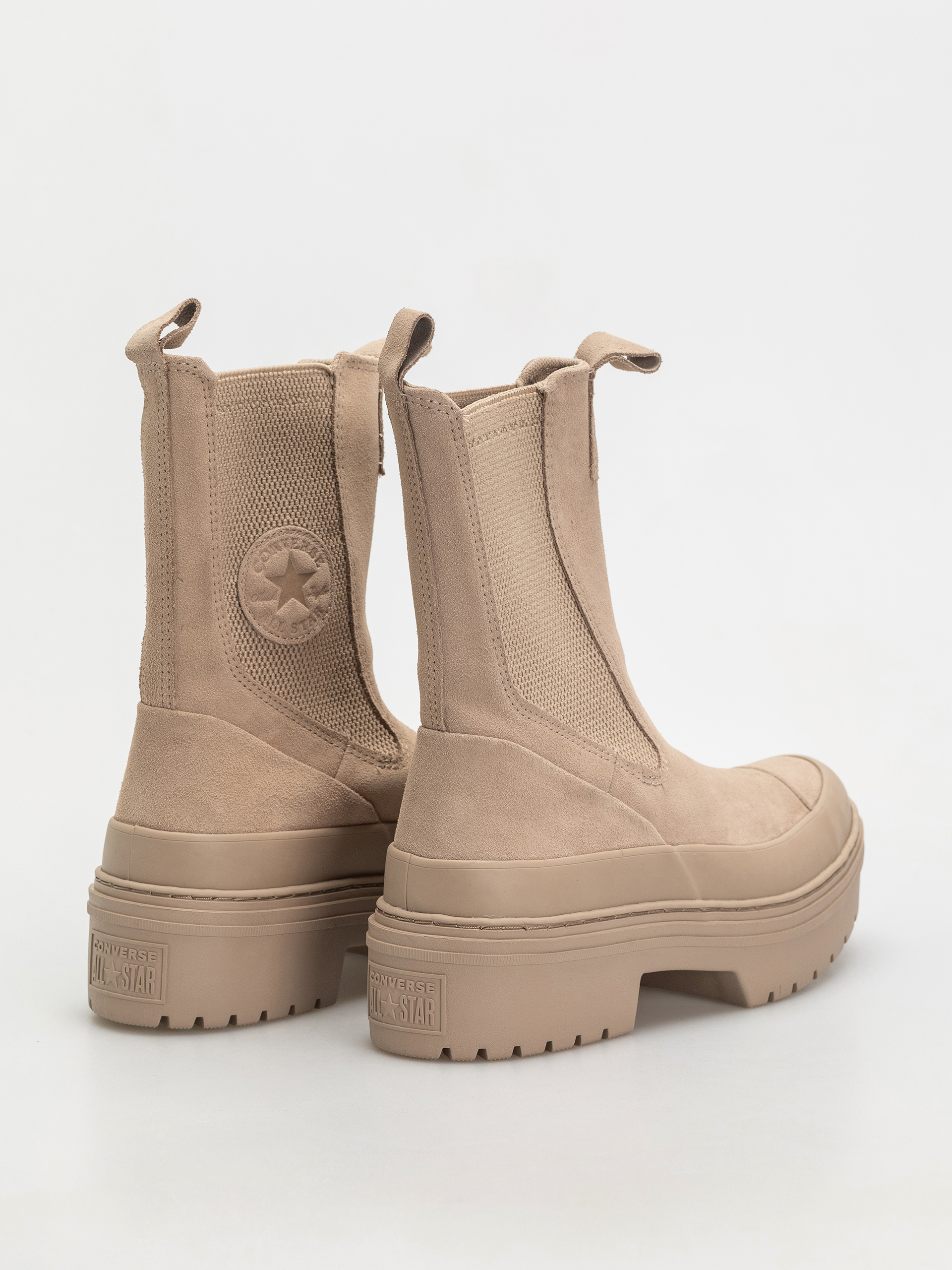 Converse Chuck Taylor All Star Lugged Heel Chelsea Wmn Cipők (sand/chocolate)