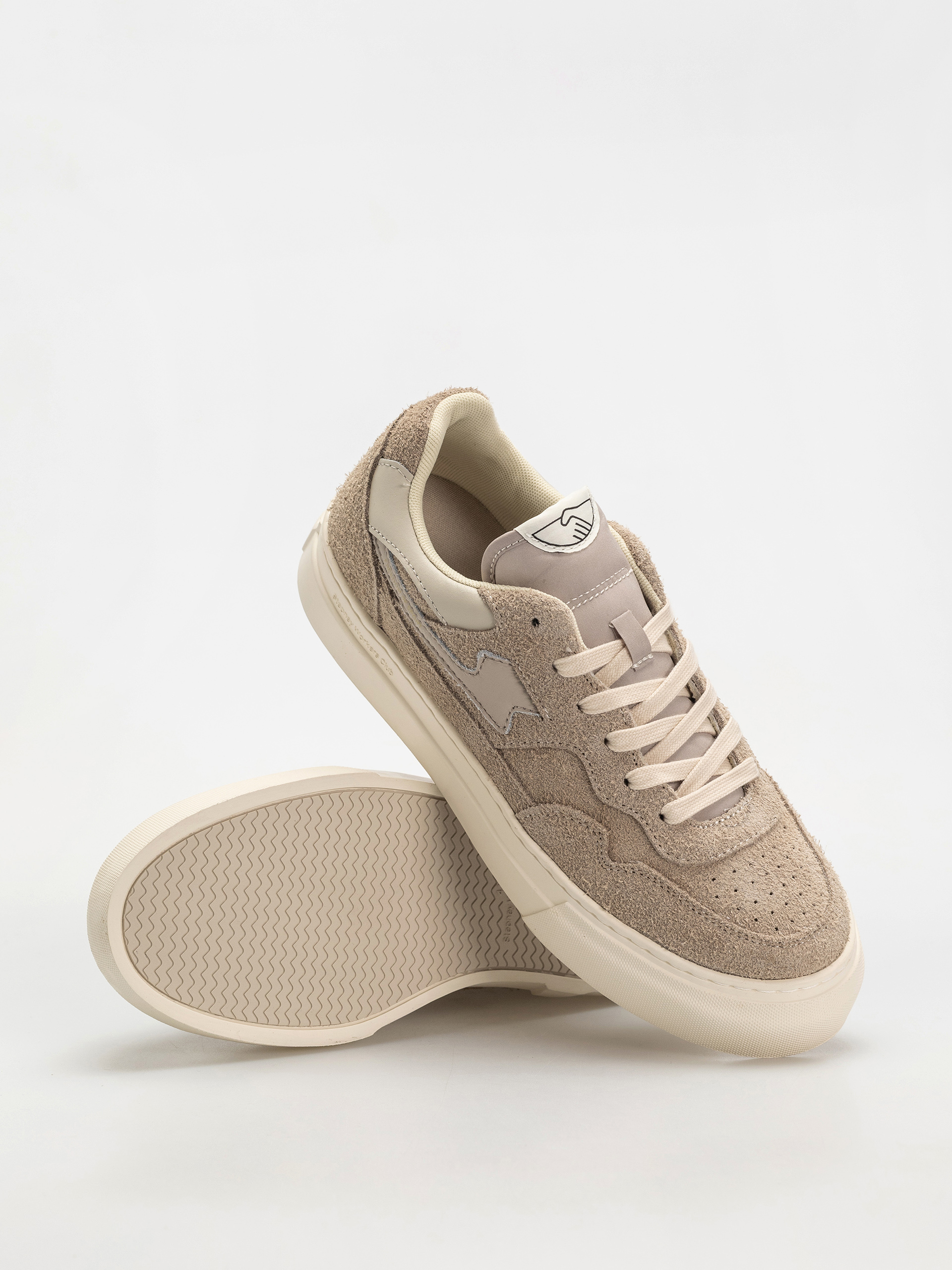 Stepney Workers Club Pearl S-Strike Cipők (raw suede taupe)