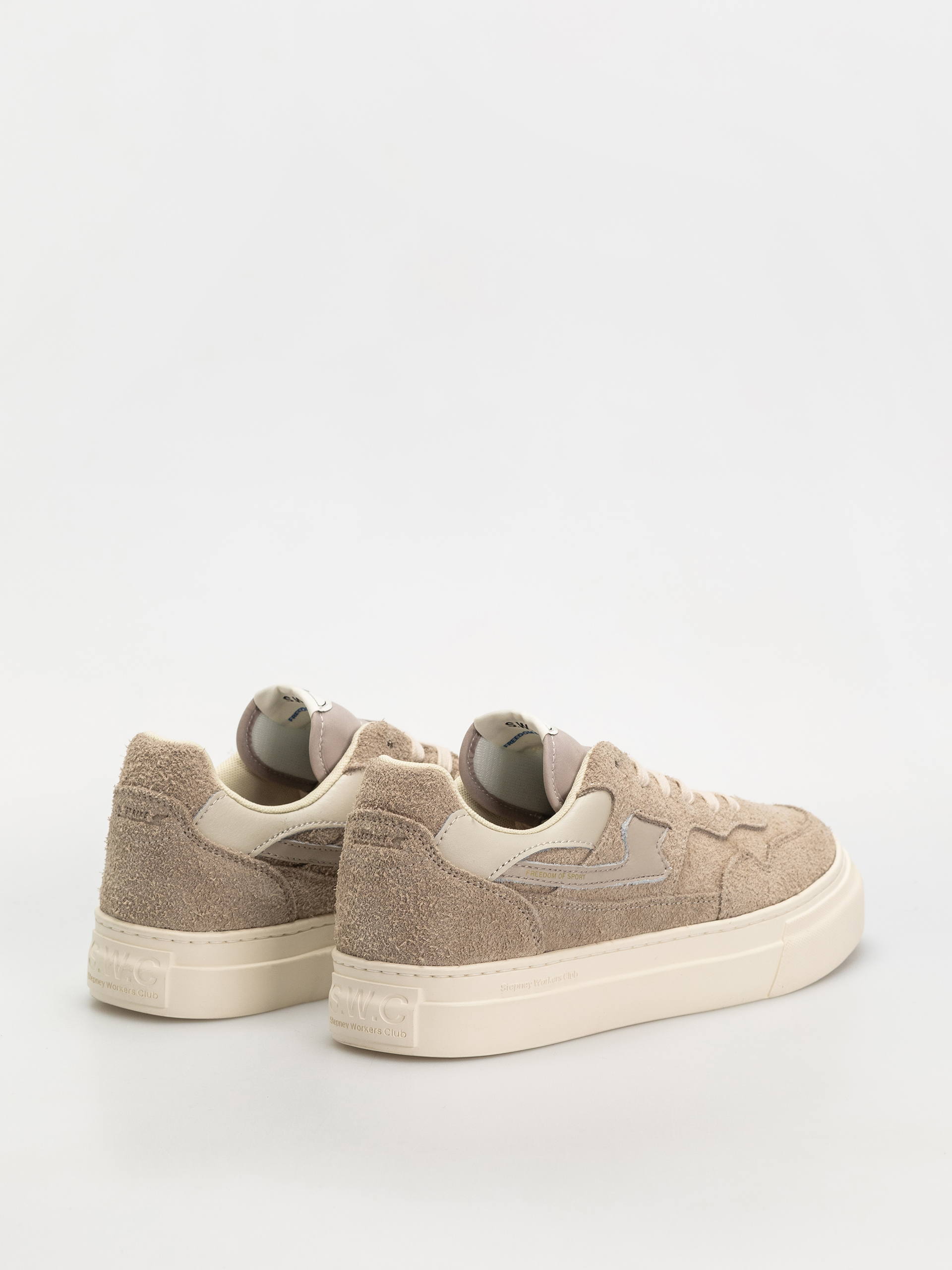 Stepney Workers Club Pearl S-Strike Cipők (raw suede taupe)