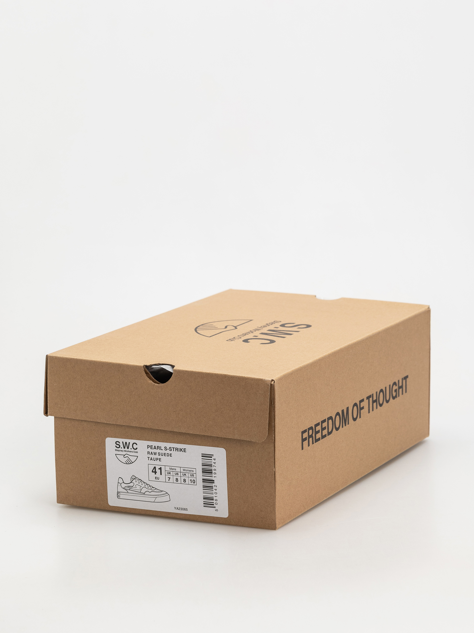 Stepney Workers Club Pearl S-Strike Cipők (raw suede taupe)