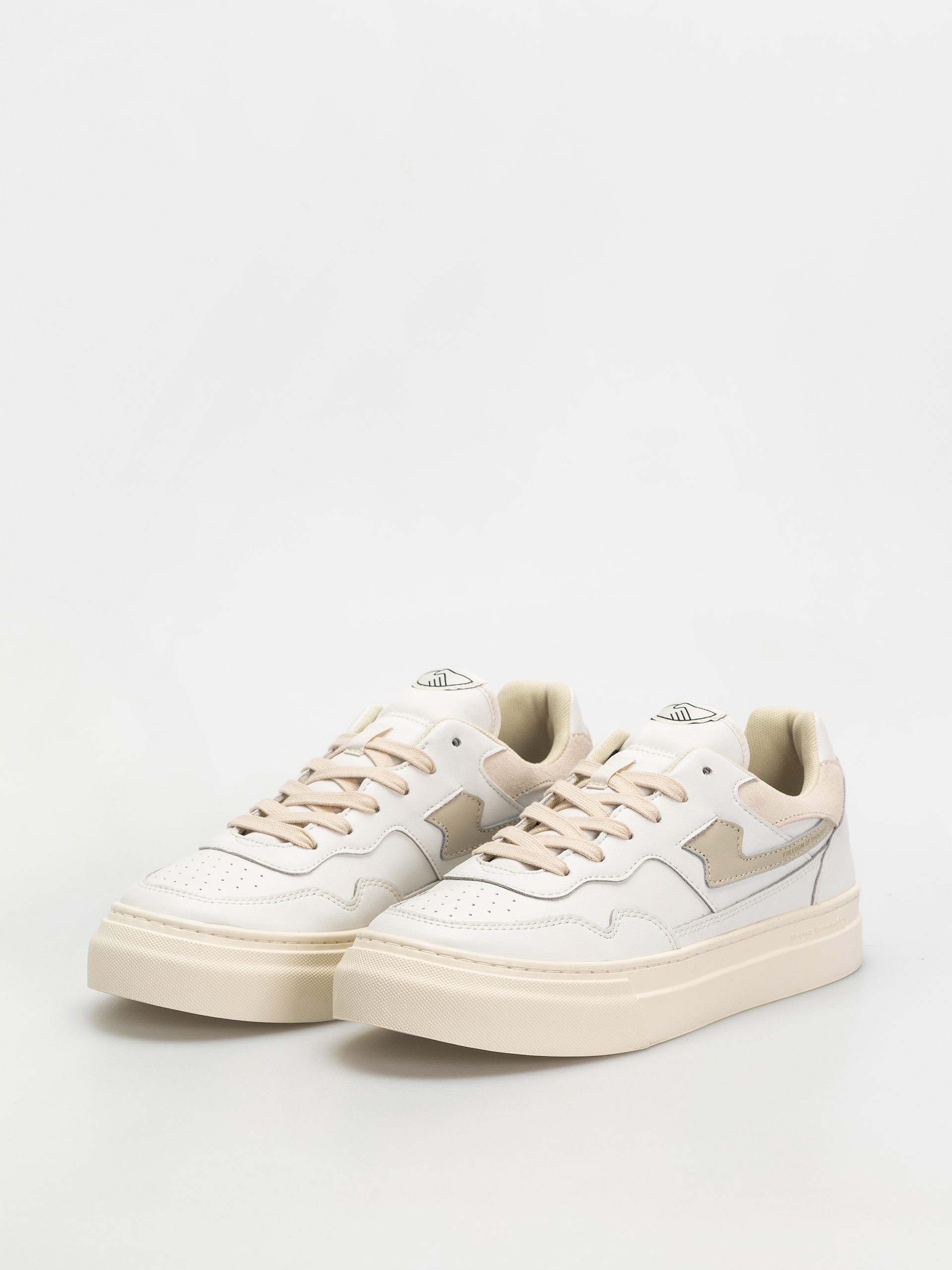 Stepney Workers Club Pearl S-Strike Cipők (leather white putty)