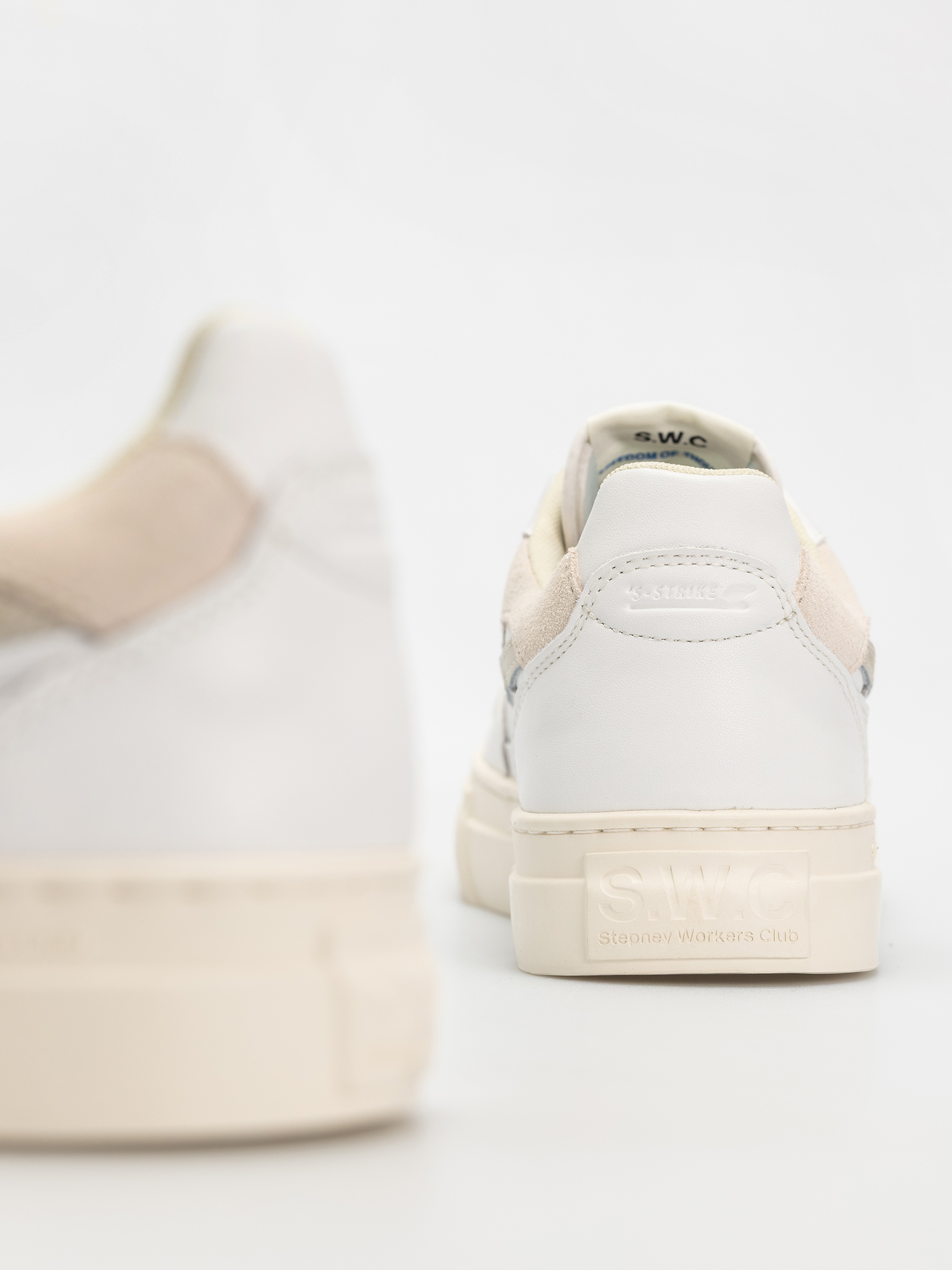 Stepney Workers Club Pearl S-Strike Cipők (leather white putty)