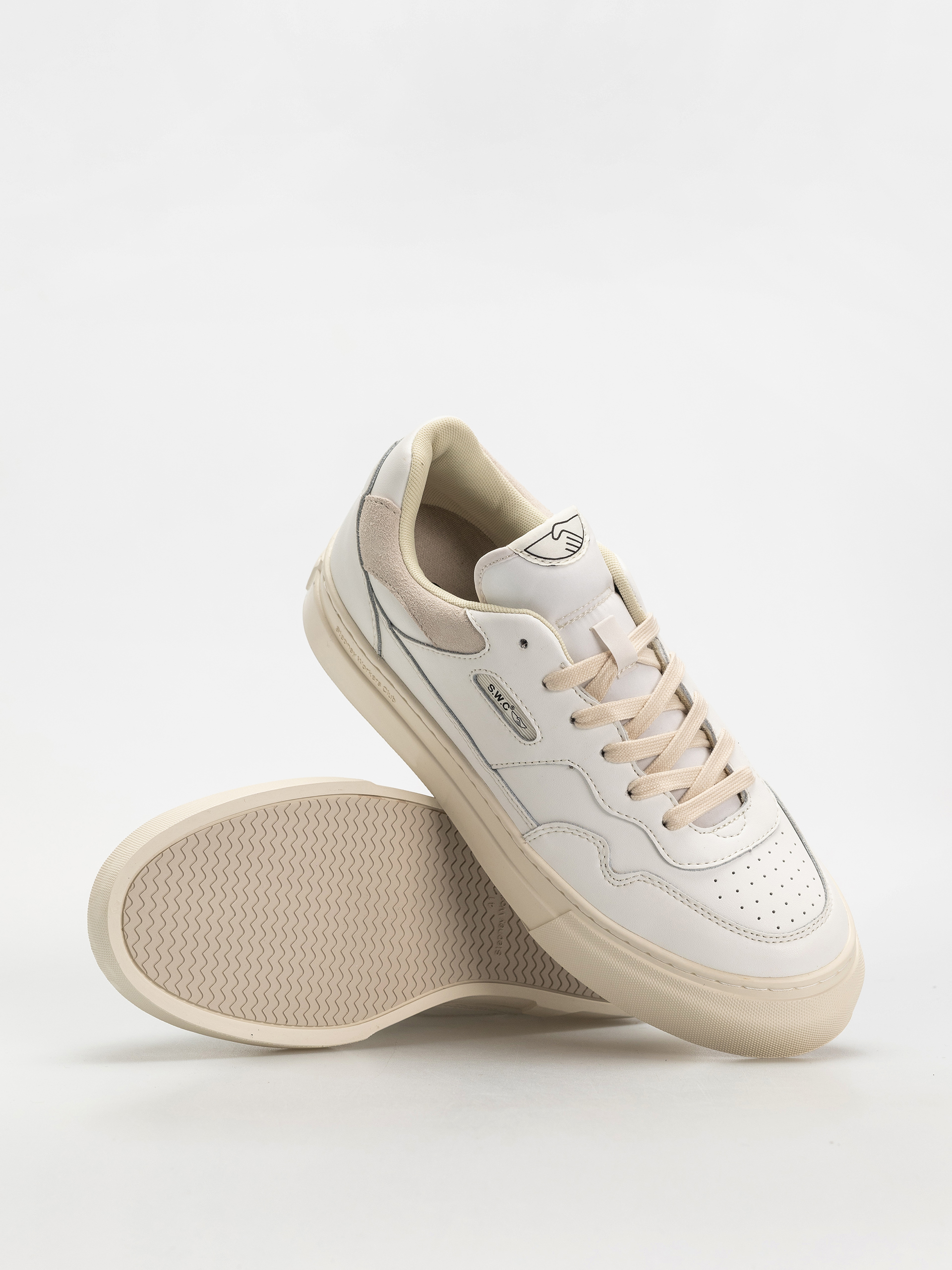 Stepney Workers Club Pearl Cipők (leather white putty)