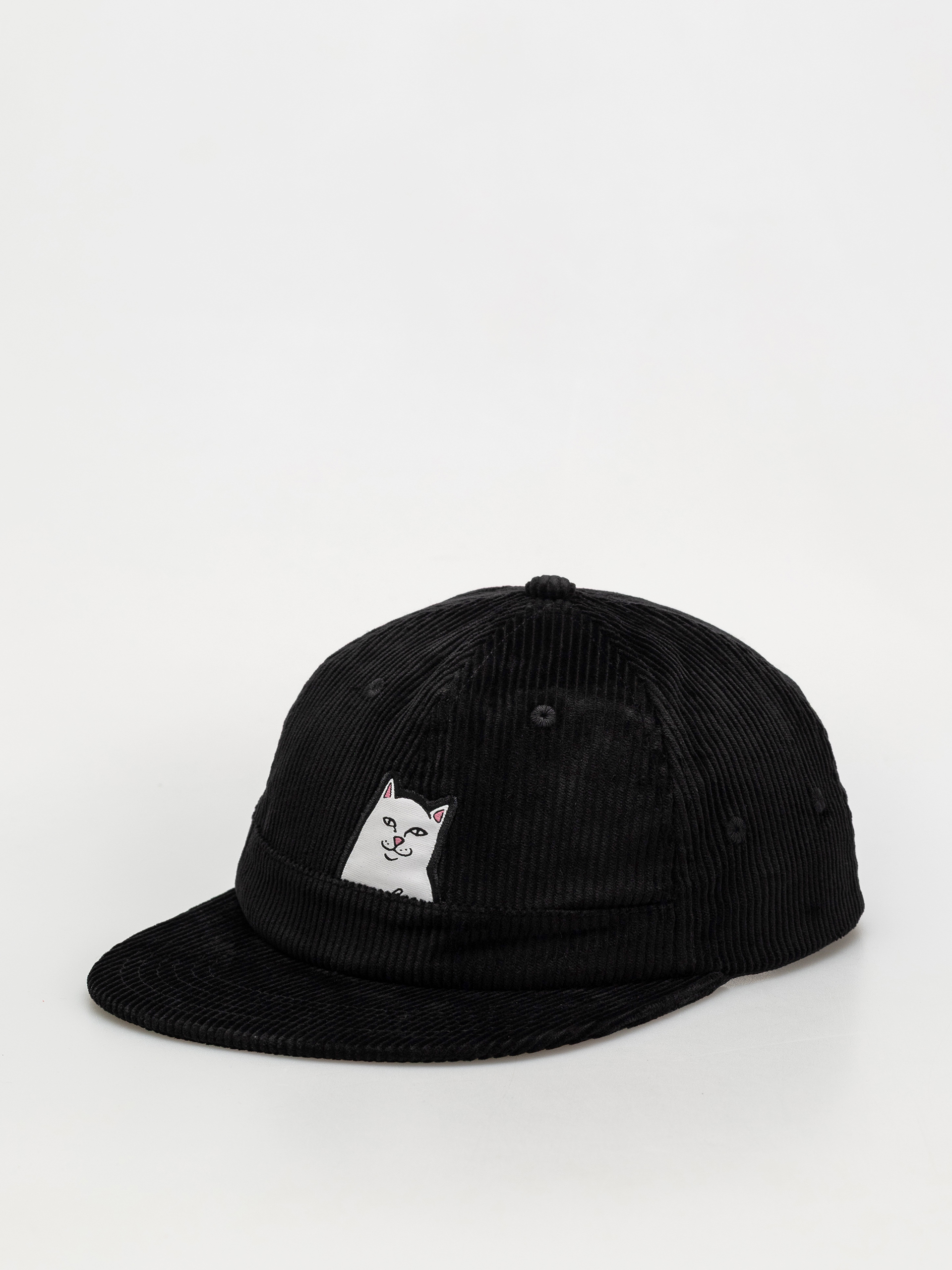 RipNDip Lord Nermal Corduroy Baseball sapka (black)