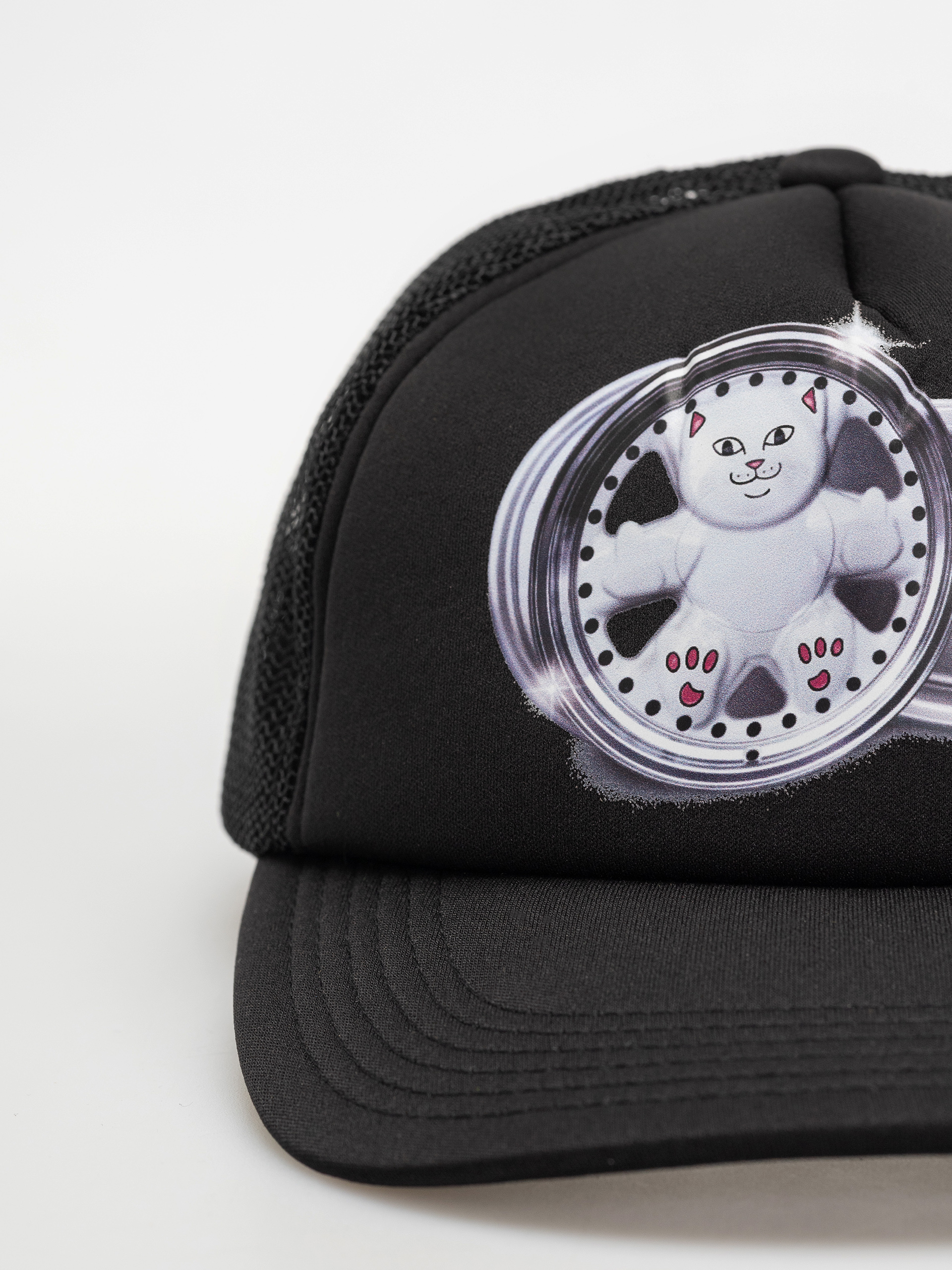 RipNDip Nerm Wheels Trucker Baseball sapka (black)