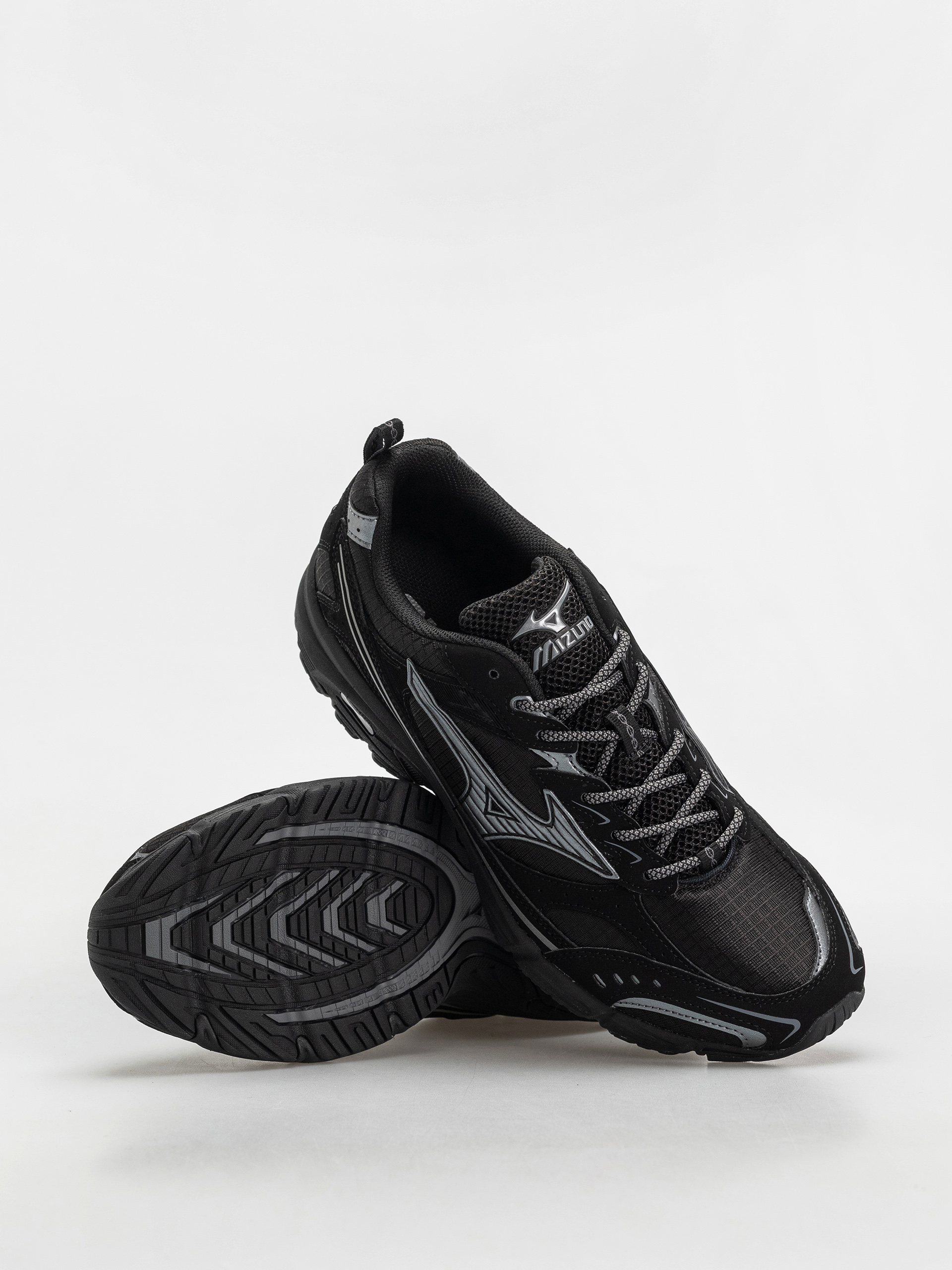 Mizuno MXR Tech Cipők (black/metallic gray)