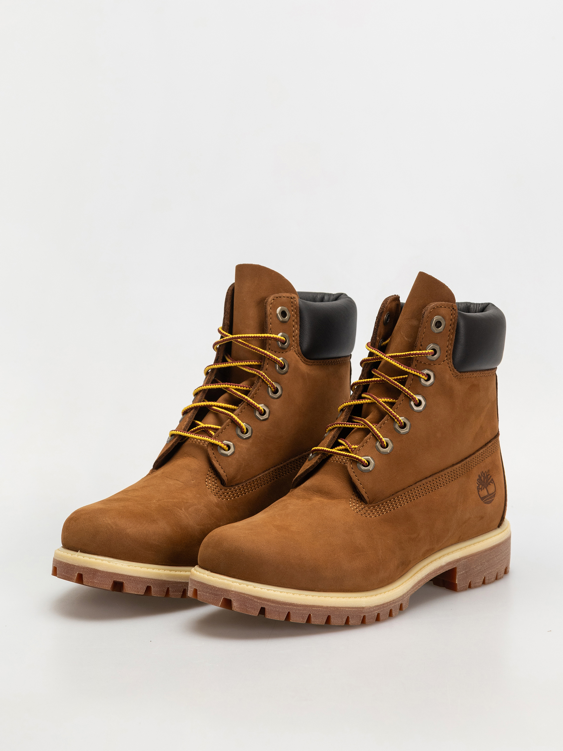 Timberland Premium 6 Inch Téli cipők (dark wheat nubuck)