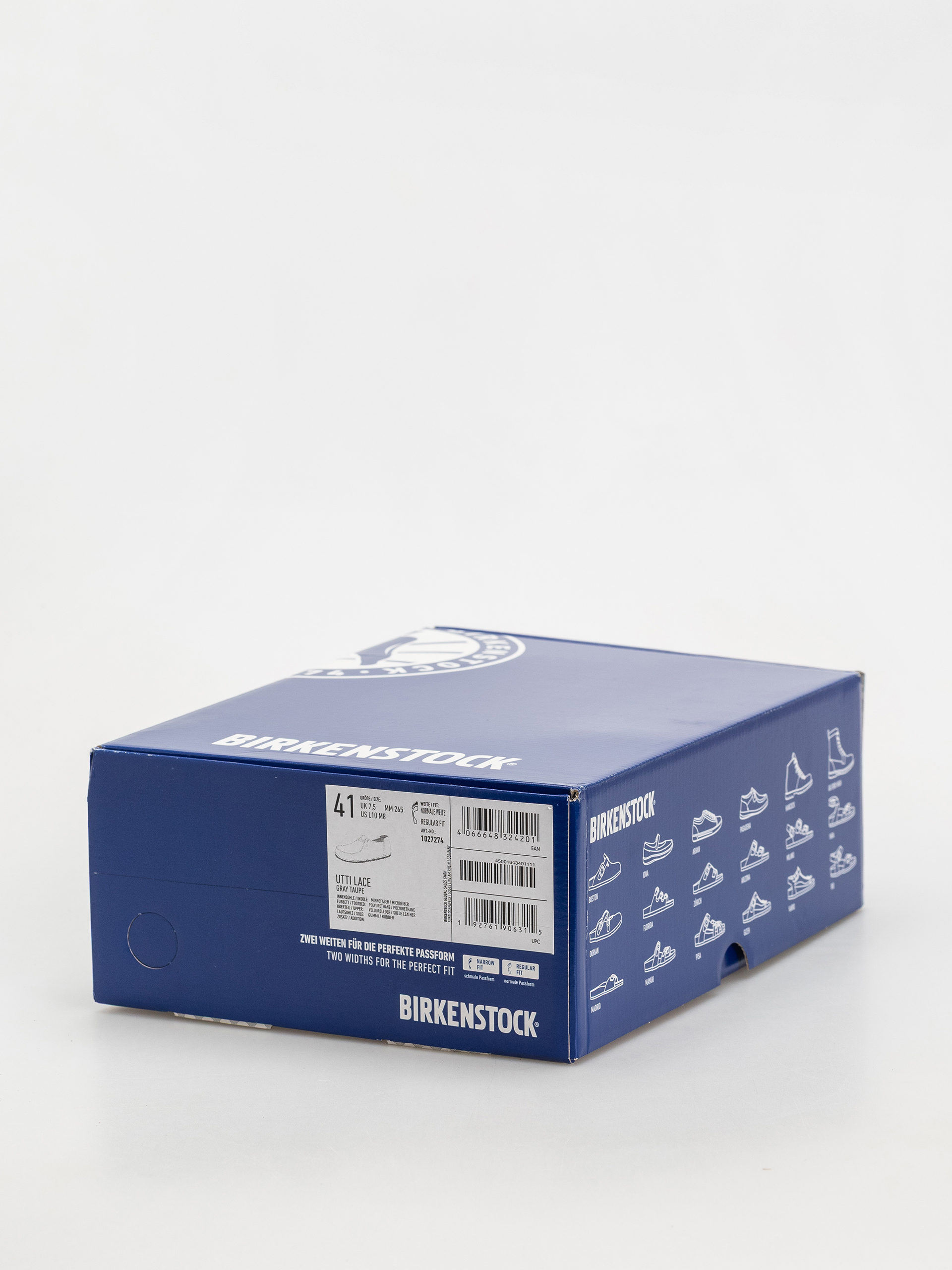 Flip-flop papucsok Birkenstock Utti Lace Suede Leather Regular (gray taupe)