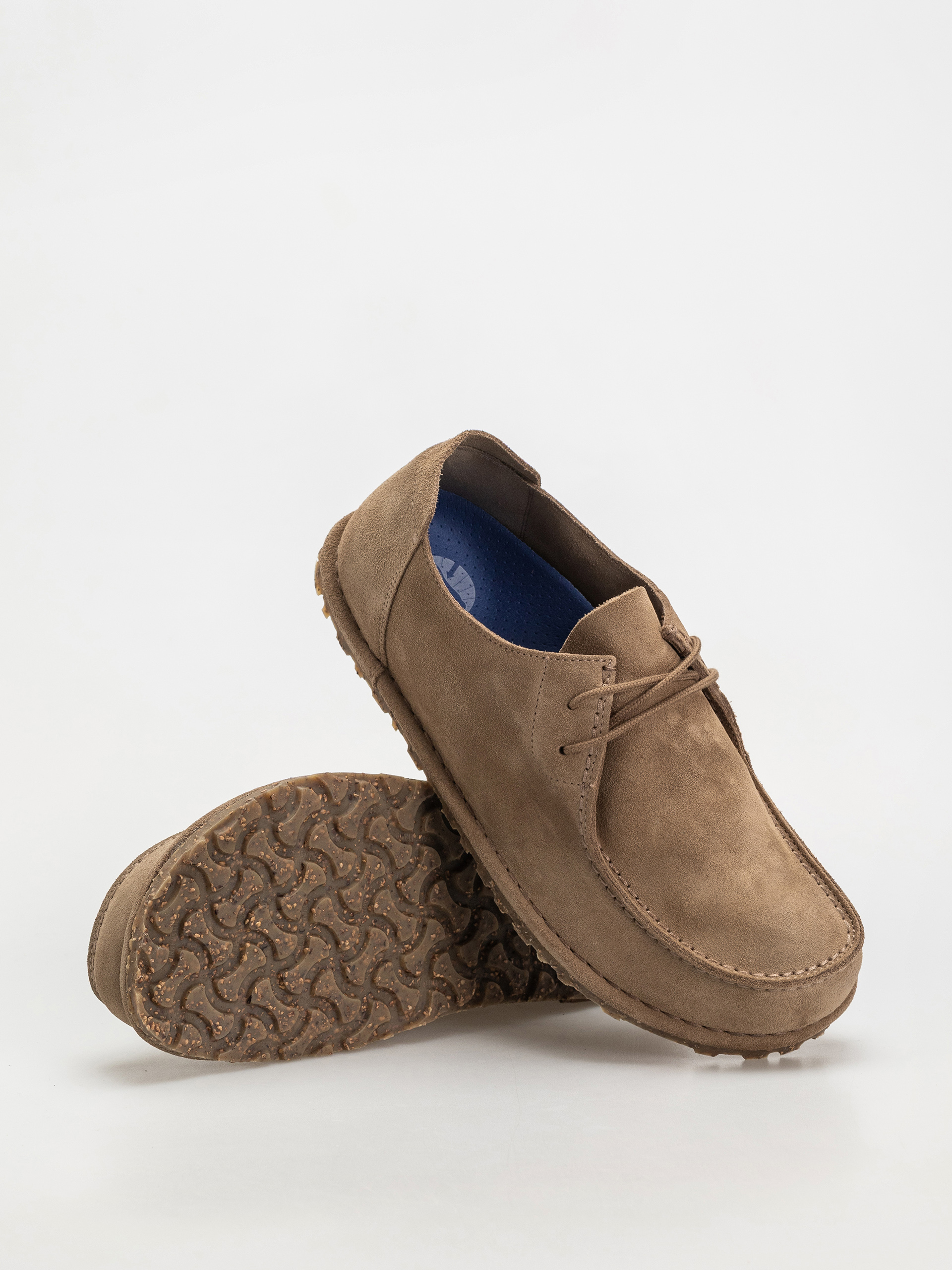 Flip-flop papucsok Birkenstock Utti Lace Suede Leather Regular (gray taupe)