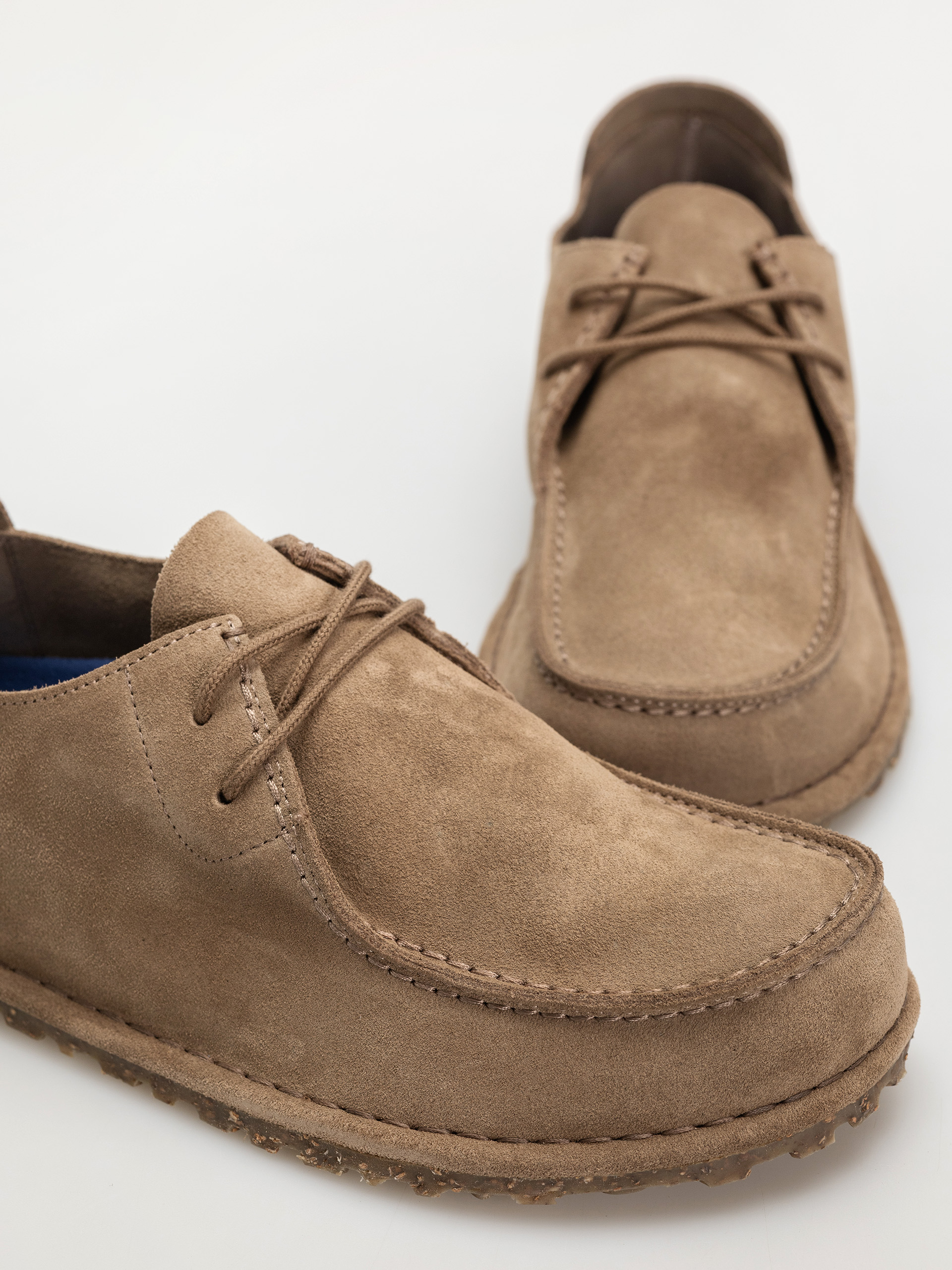 Flip-flop papucsok Birkenstock Utti Lace Suede Leather Regular (gray taupe)