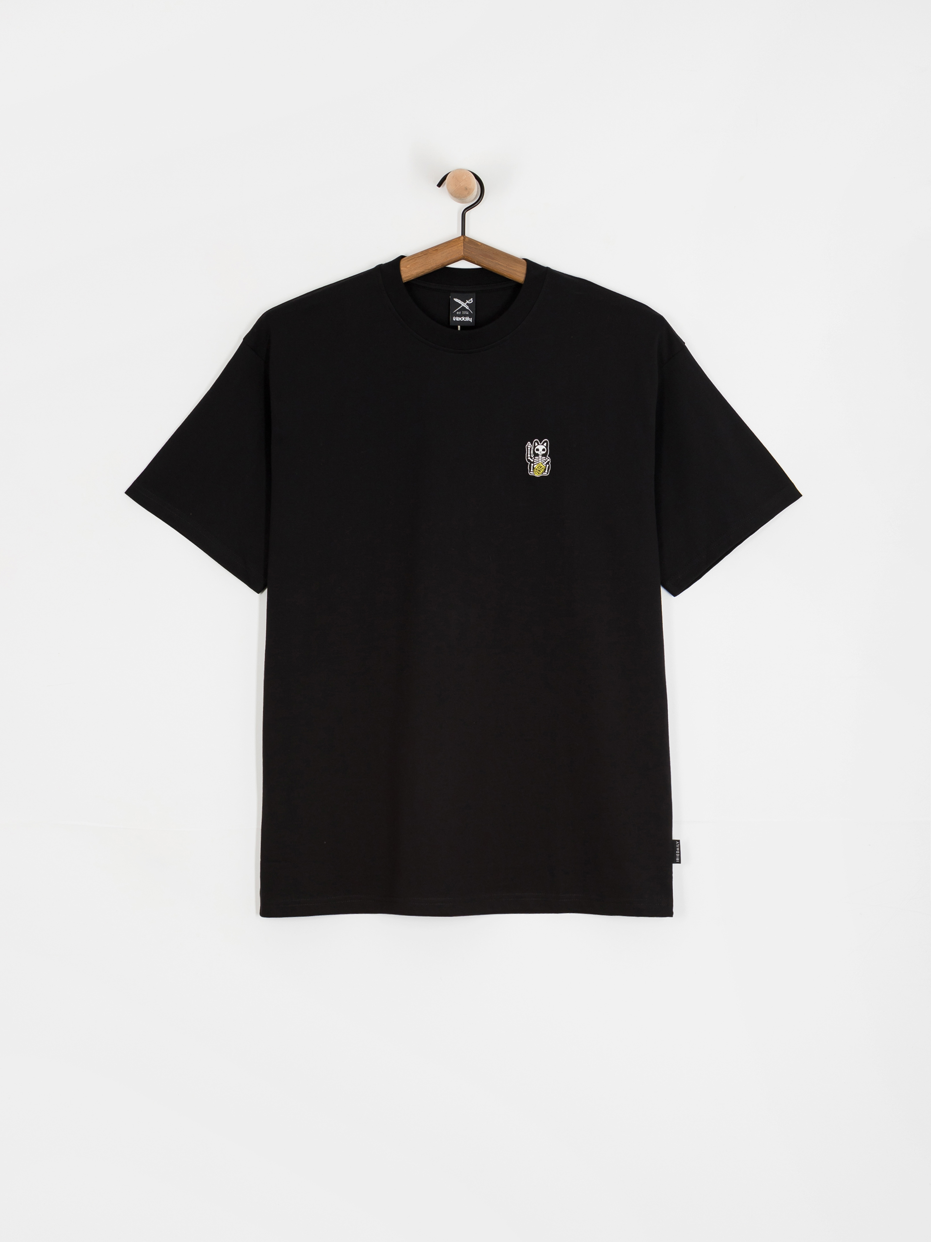 Iriedaily Bone Cat Póló (black)