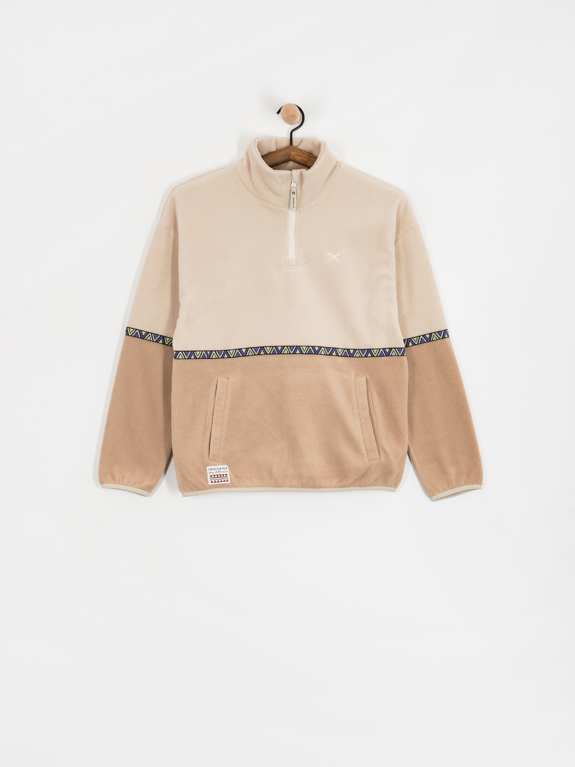 Női Iriedaily Holina Polár pulóver (khaki)