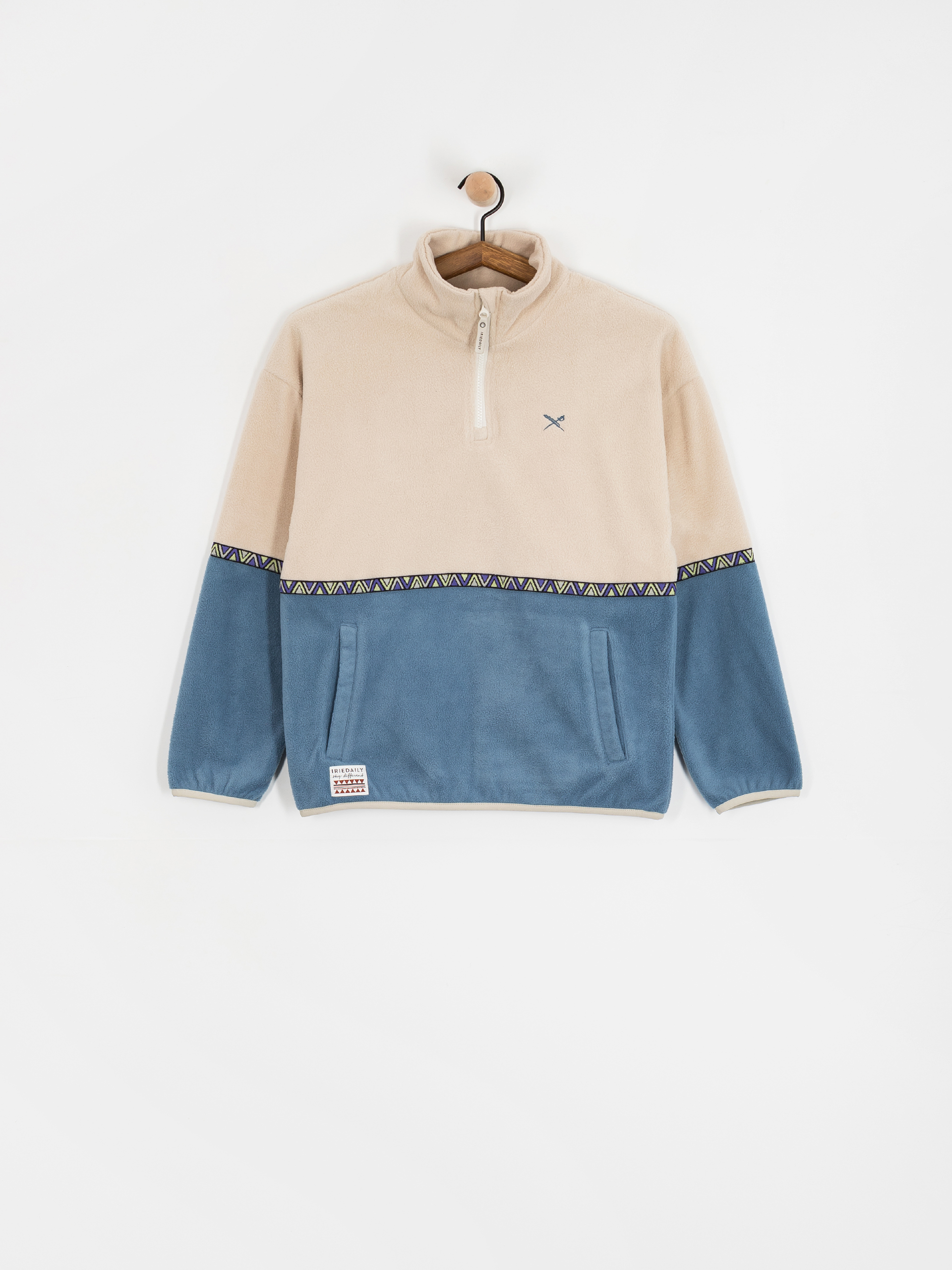 Női Iriedaily Holina Polár pulóver (grey blue)