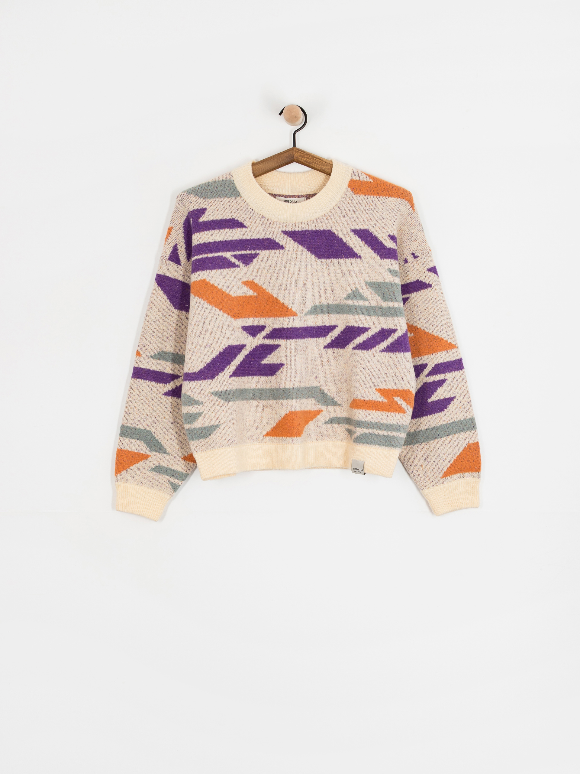 Iriedaily Boxy Fluff Pulóver Wmn (chalk)