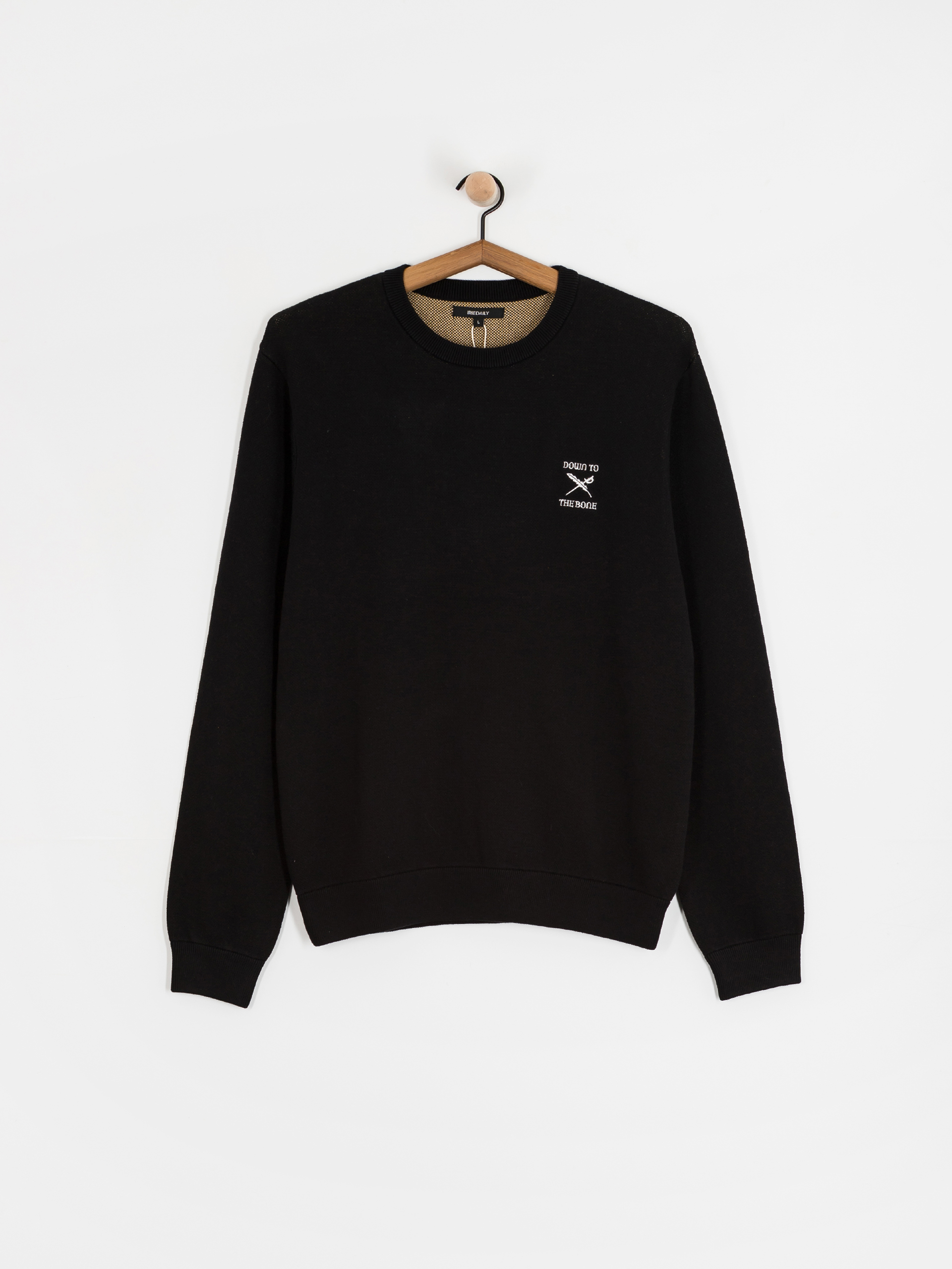 Iriedaily To The Bone Pulóver (black)