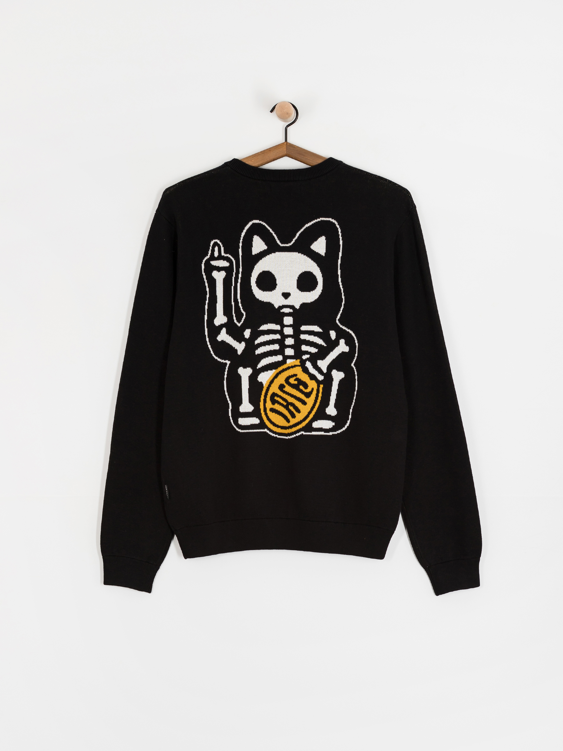 Iriedaily To The Bone Pulóver (black)