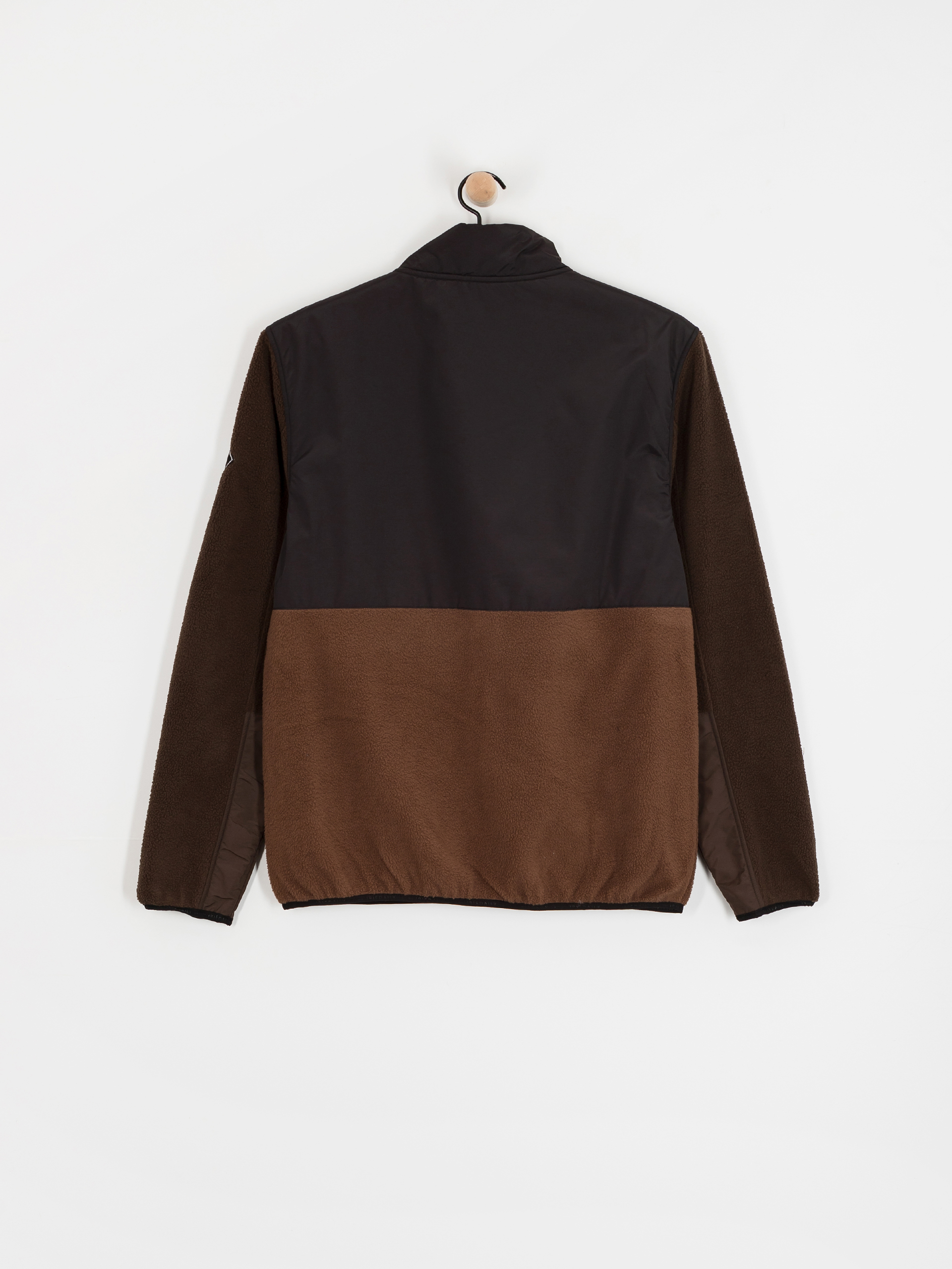 Iriedaily Auf Deck Fleece Dzseki (dark coffee)