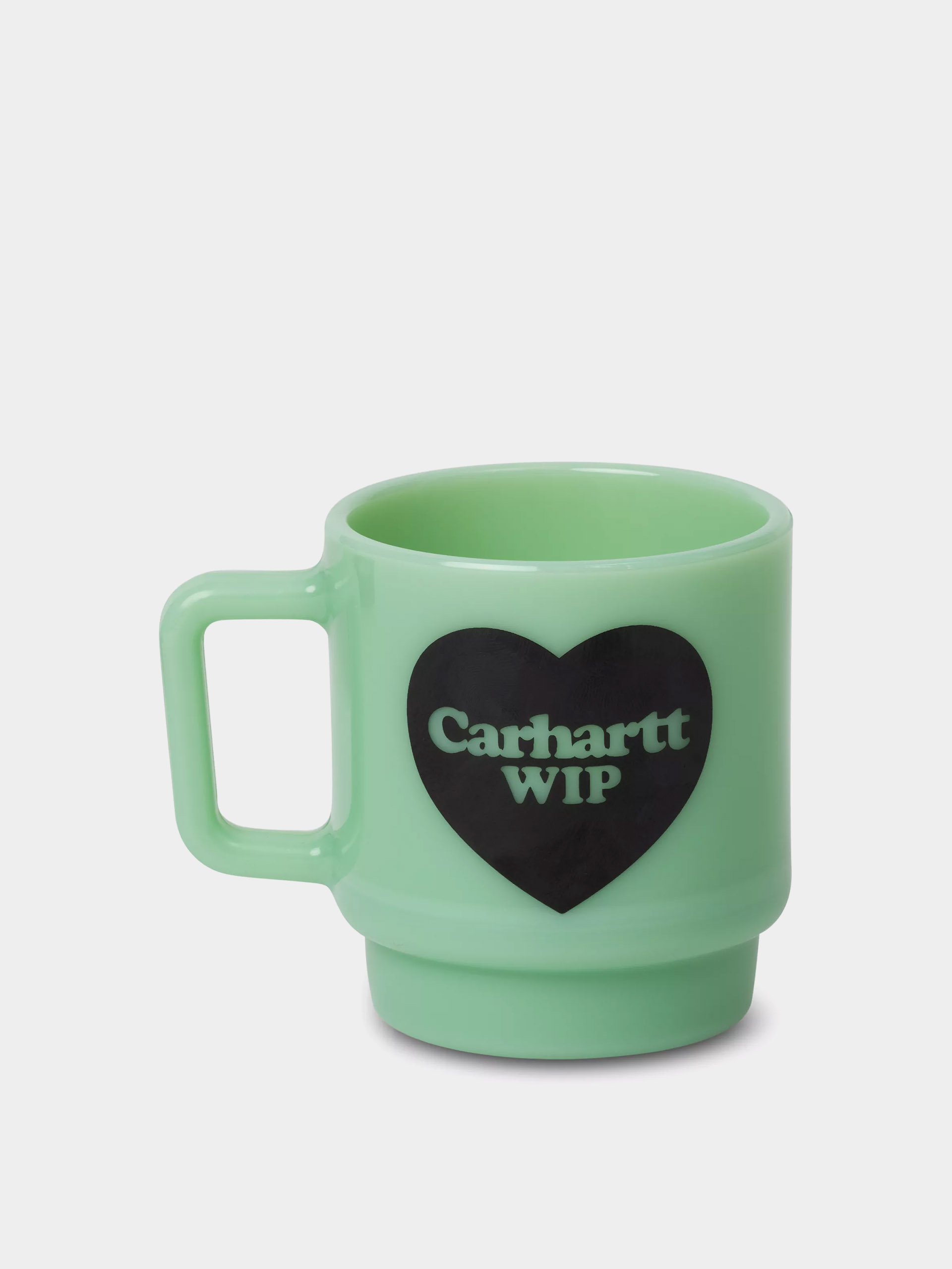 Termikus bu00f6gre Carhartt WIP Heart Glass Mug (jade)