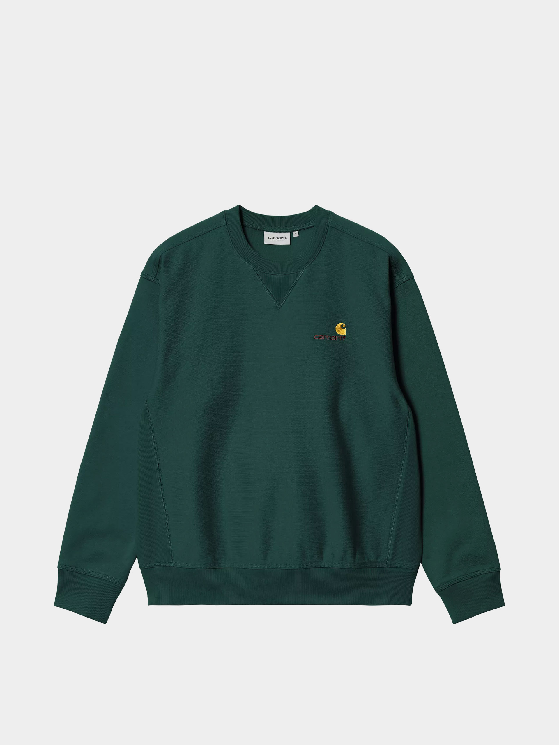 Pulóver Carhartt WIP American Script (dark fir)