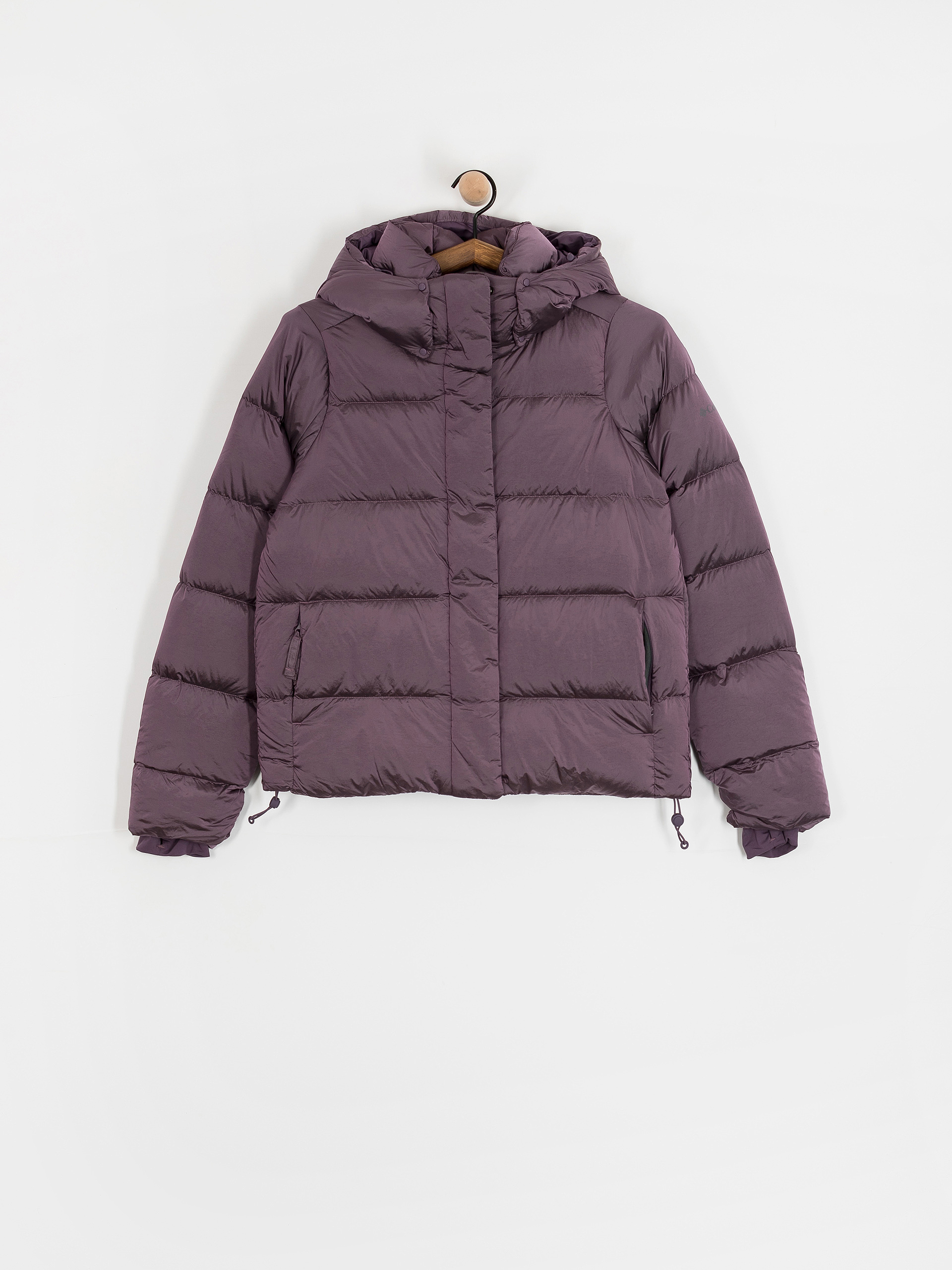 Columbia Amaze Puff Hooded Wmn Dzseki (fig high shine)