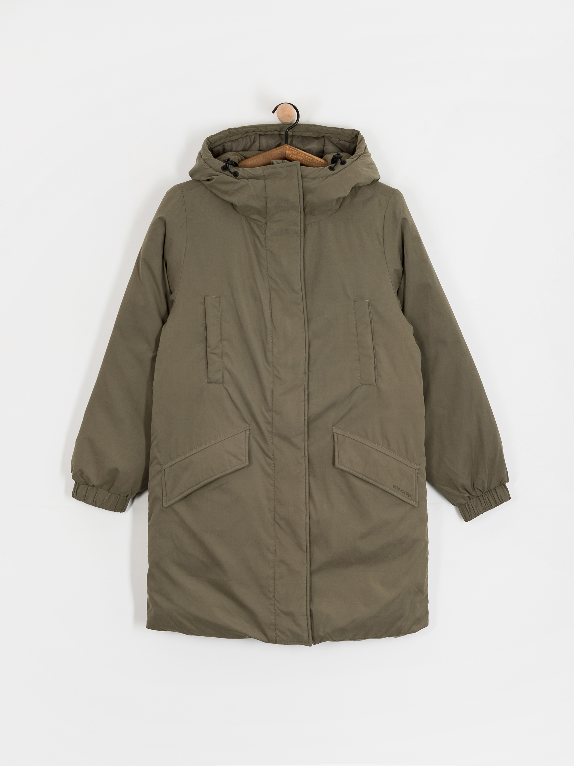 Volcom Sleepi Puff Up Parka Dzseki Wmn (wintermoss)