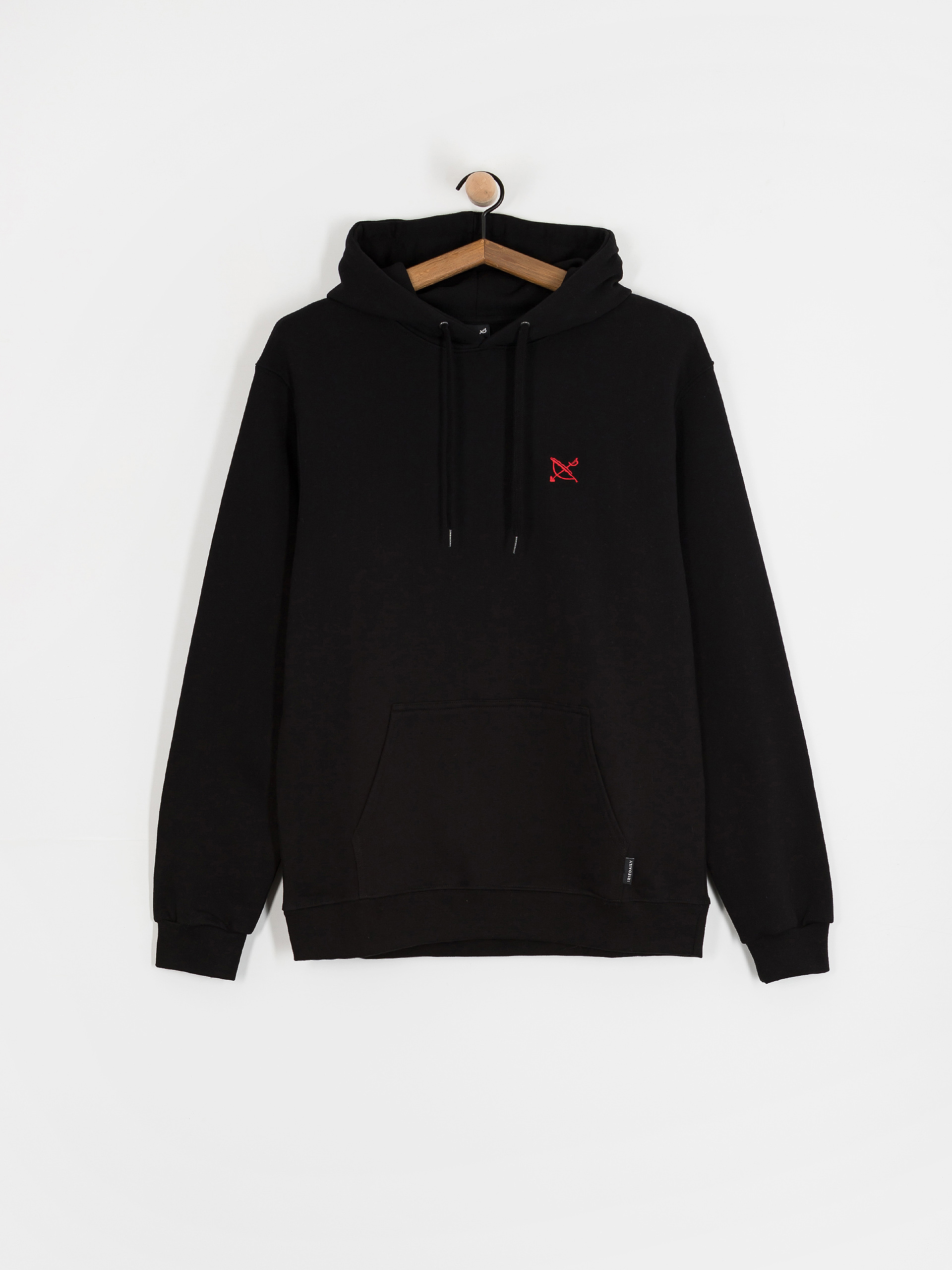 Iriedaily No Love HD Kapucnis pulóver (black)
