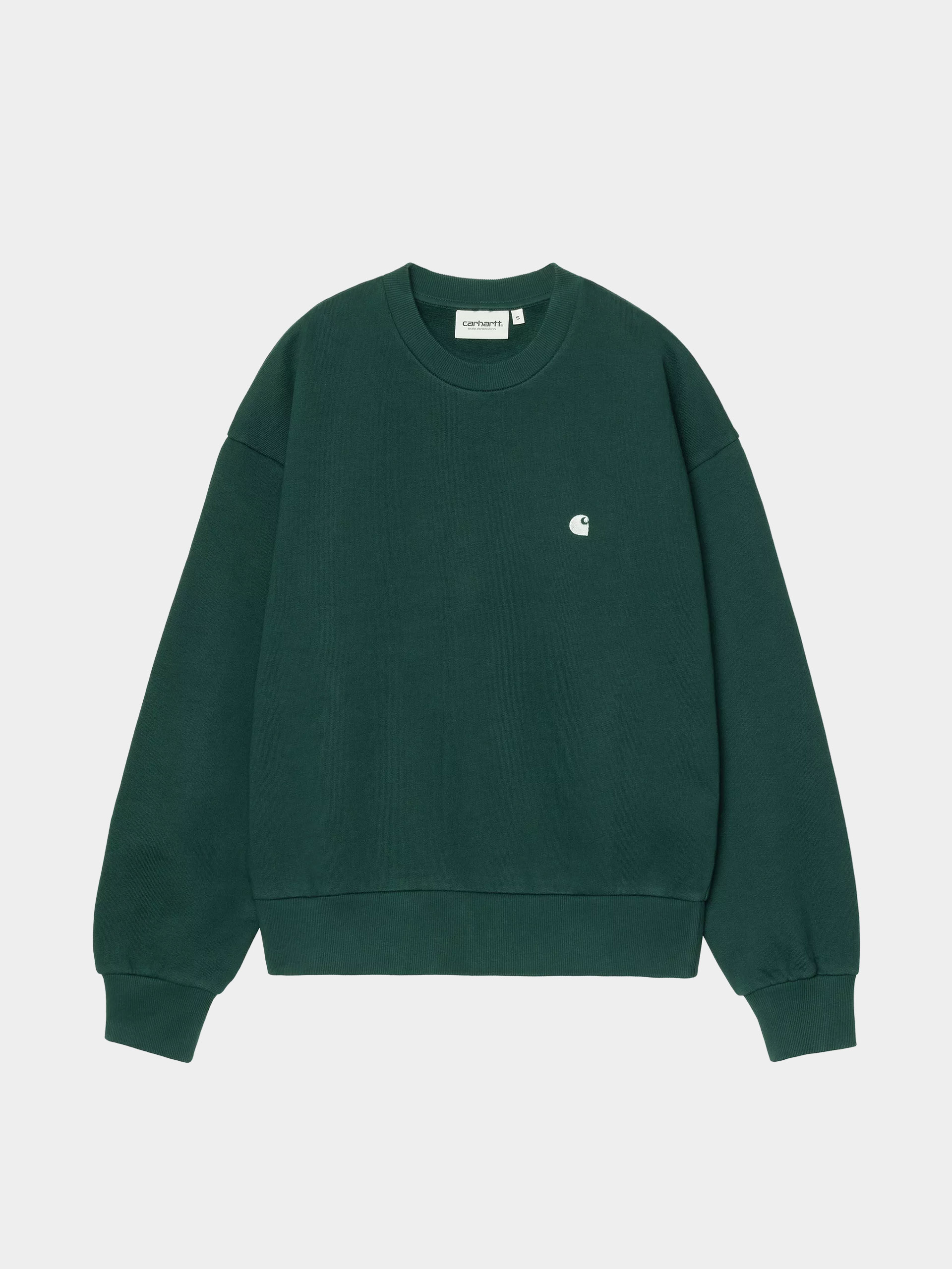 Pulóver Carhartt WIP Casey Wmn (dark fir/silver)