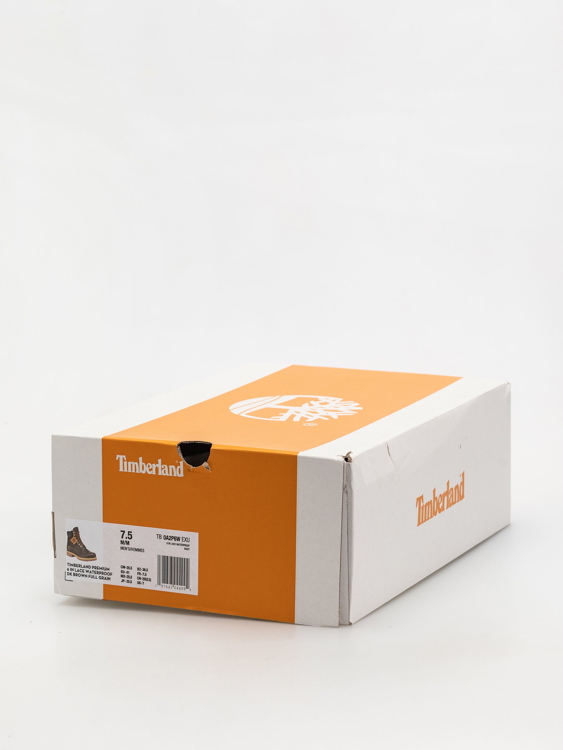 Timberland Premium 6 Inch Téli cipők (dk brown full grain w blk)