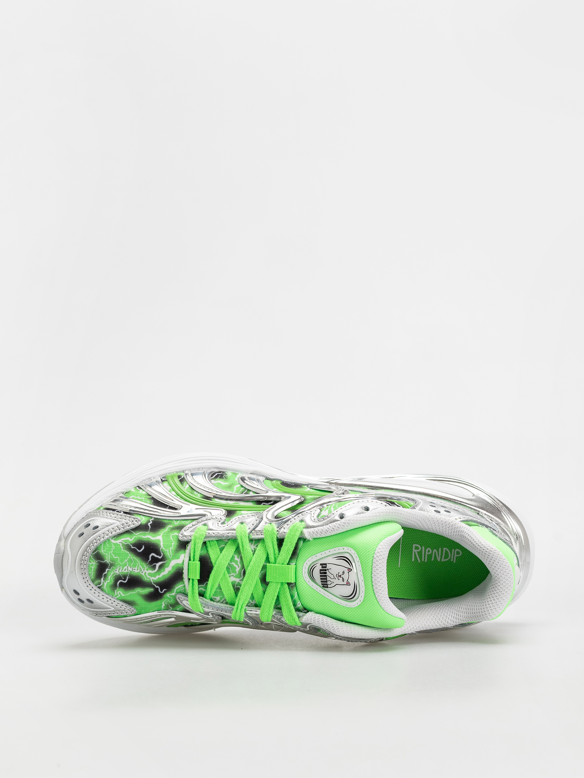 Puma X RipNDip Inverse Cipők (puma silver/fluro green pes)