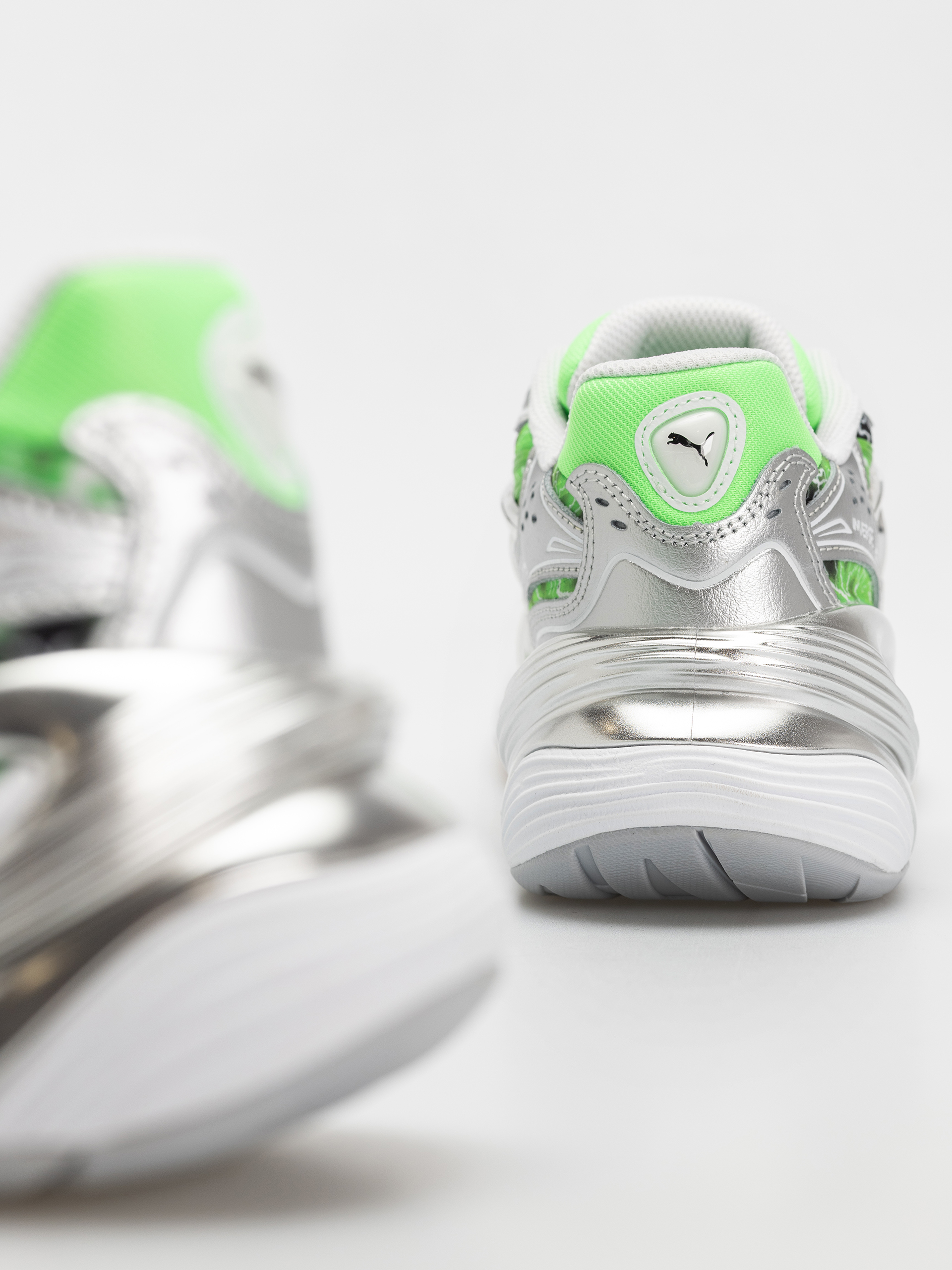 Puma X RipNDip Inverse Cipők (puma silver/fluro green pes)