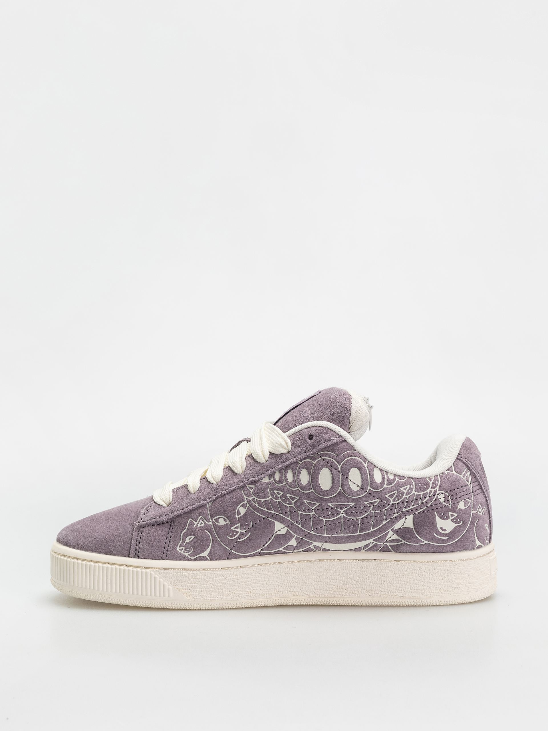 Puma X RipNDip Suede XL Cipők (raisin/warm white)