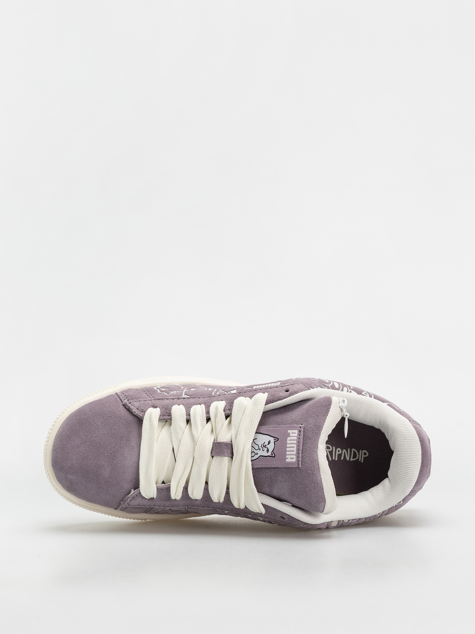 Puma X RipNDip Suede XL Cipők (raisin/warm white)