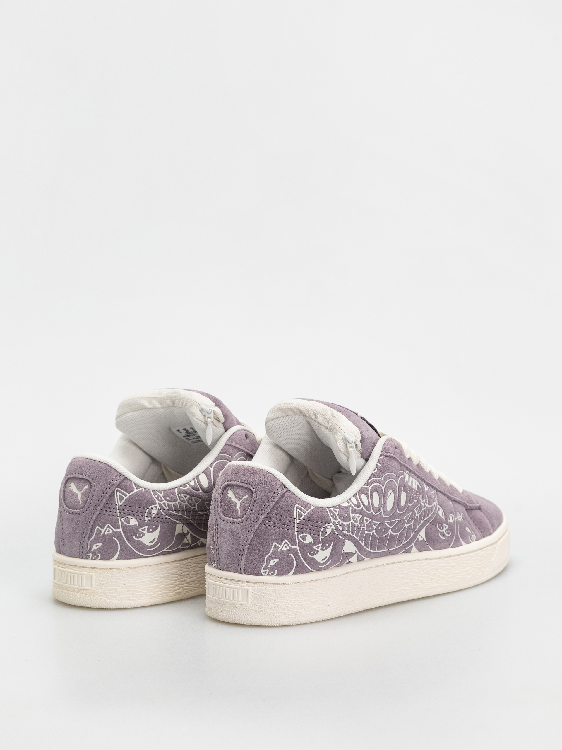 Puma X RipNDip Suede XL Cipők (raisin/warm white)