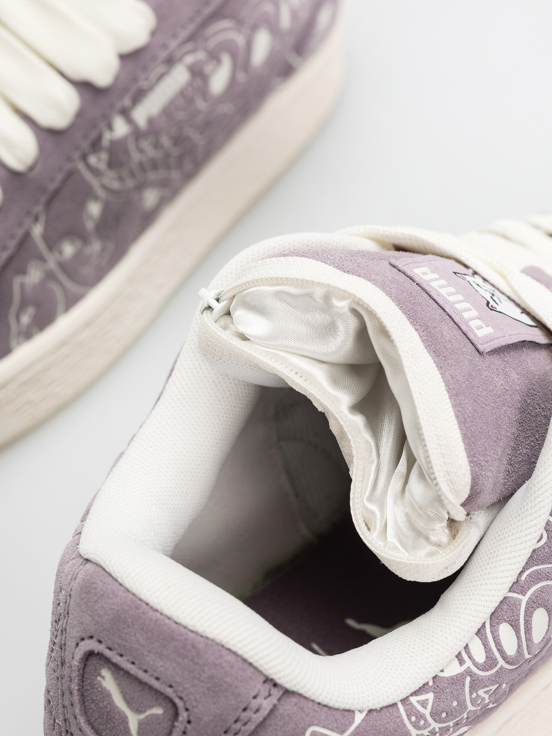 Puma X RipNDip Suede XL Cipők (raisin/warm white)