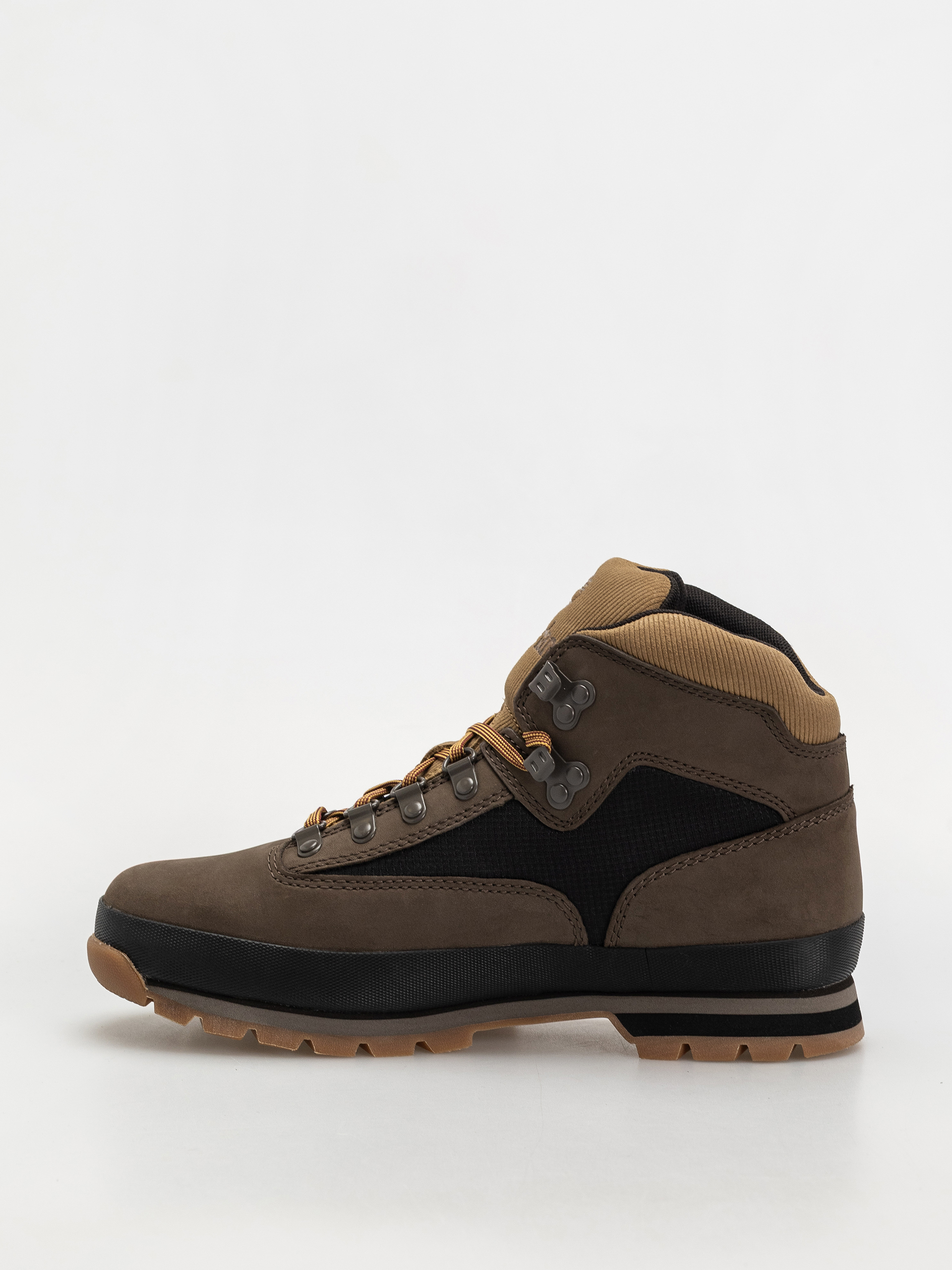 Timberland zimowe Euro Hiker Cipők (dark brown nubuck w black)
