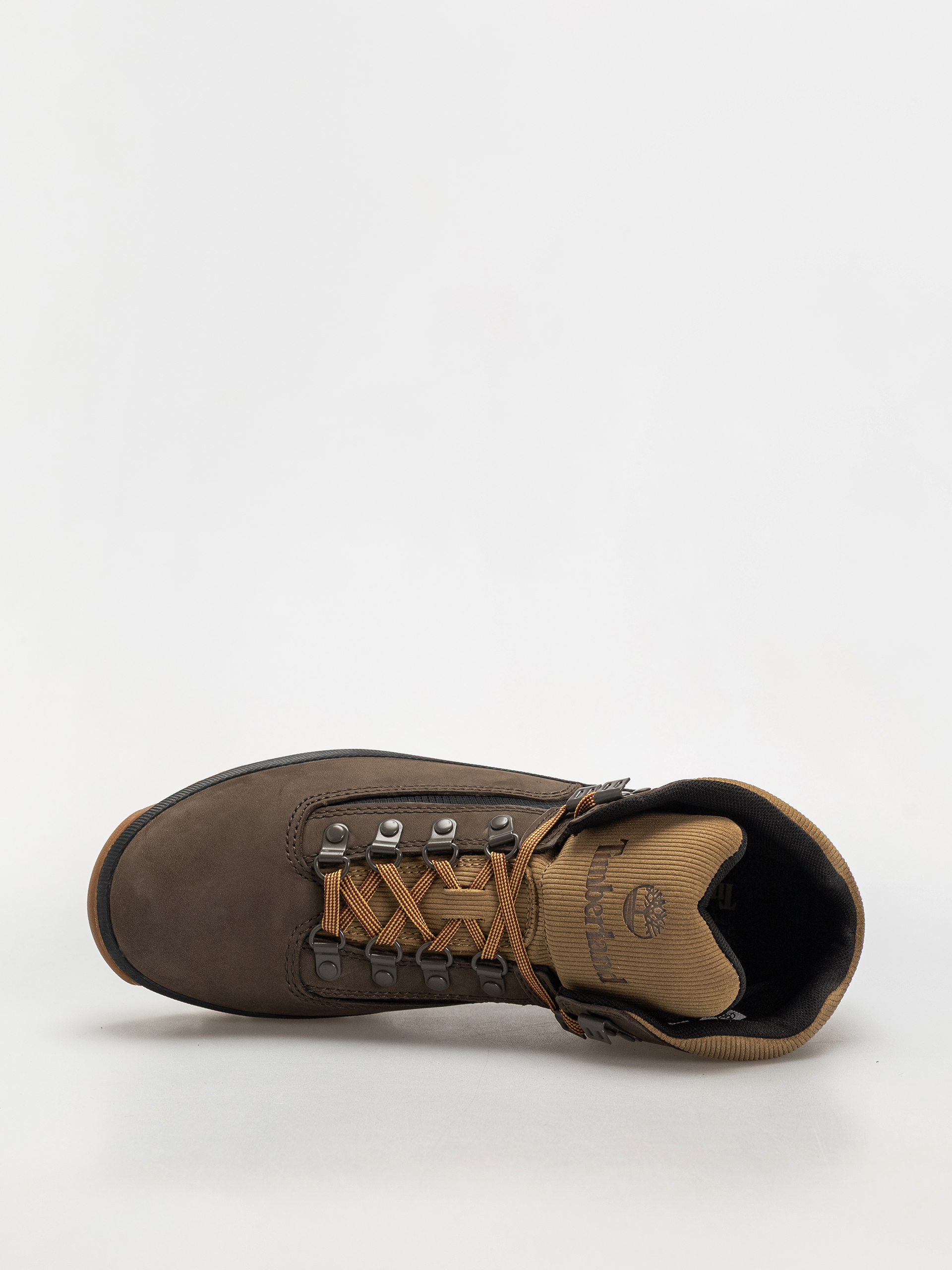 Timberland zimowe Euro Hiker Cipők (dark brown nubuck w black)