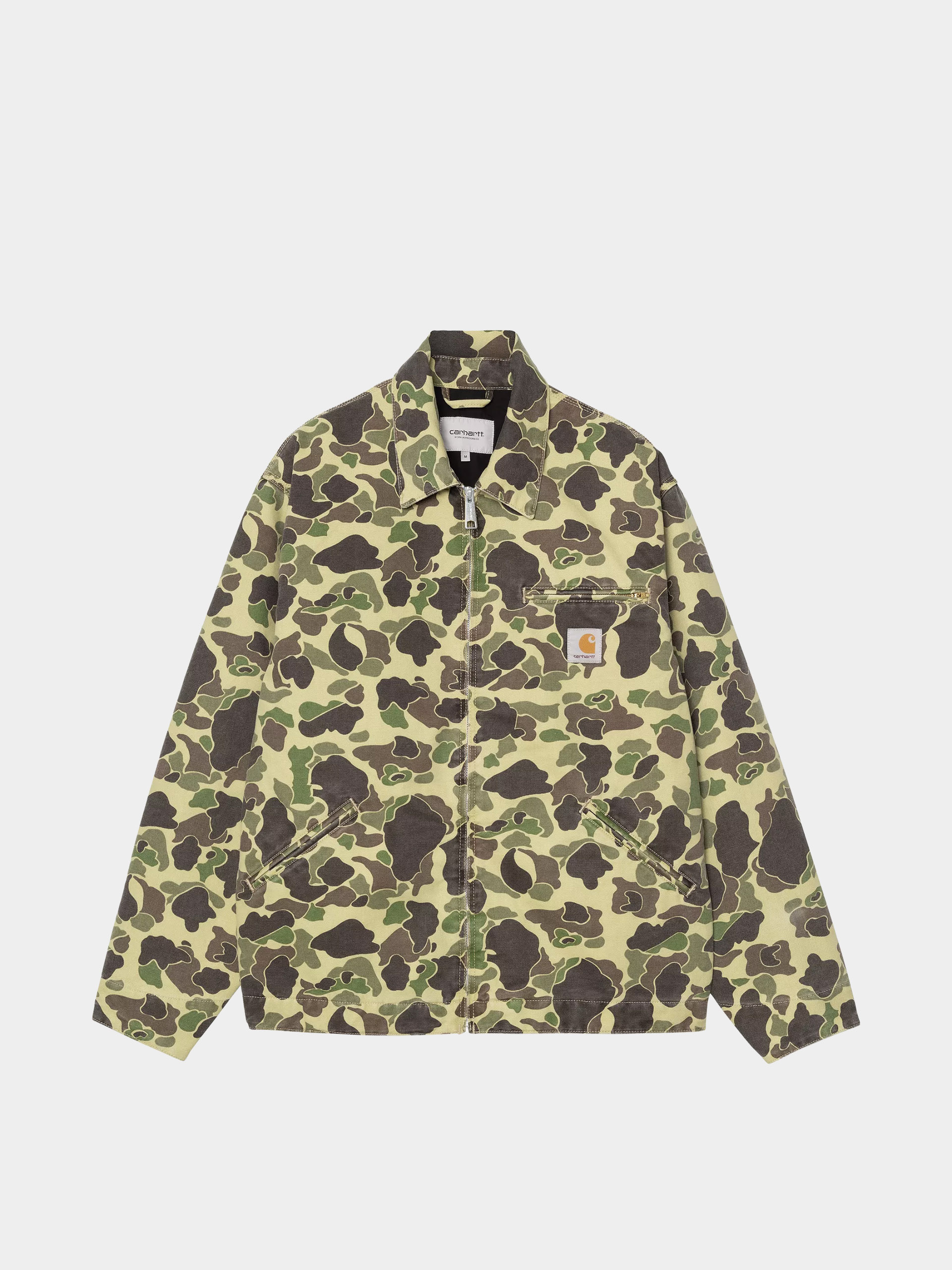 Dzseki Carhartt WIP Duck Detroit (camo duck/green/stone washed)