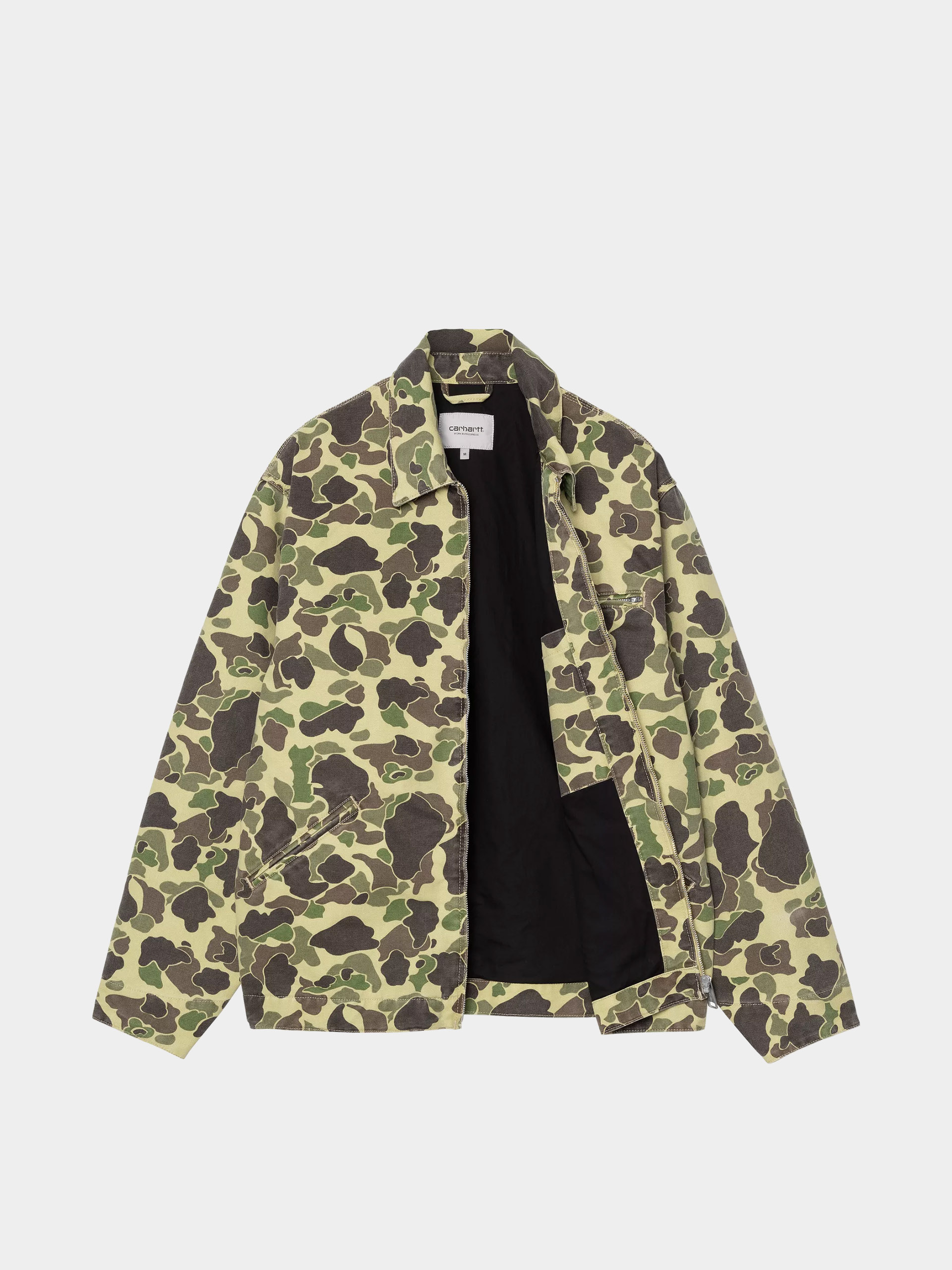 Dzseki Carhartt WIP Duck Detroit (camo duck/green/stone washed)