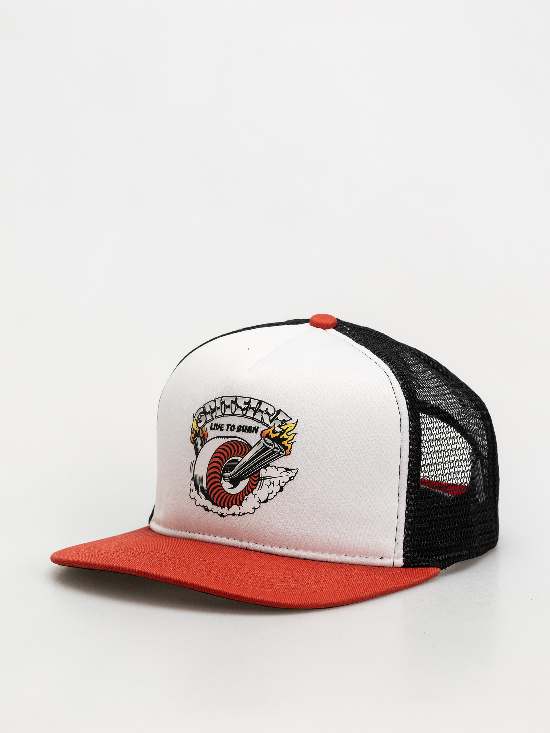 Spitfire Burnout Baseball sapka (white/red/black)
