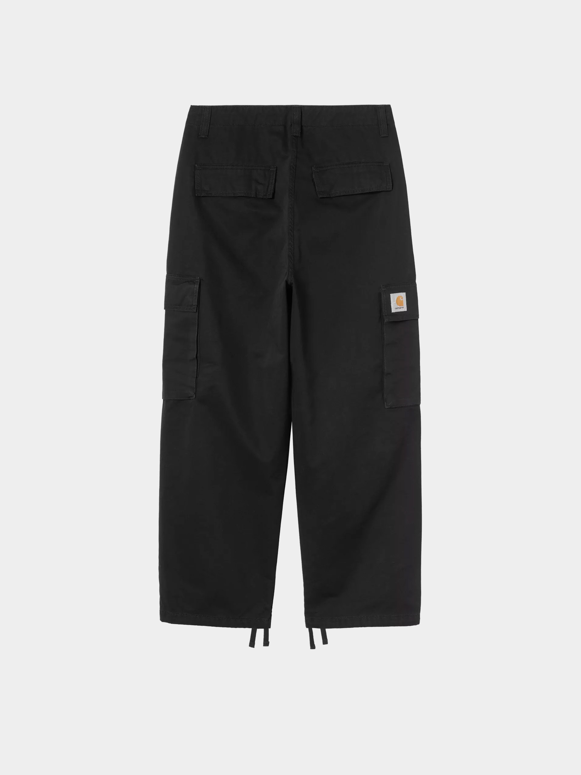 Kisnadrág Carhartt WIP Kade Cargo (black/stone washed)