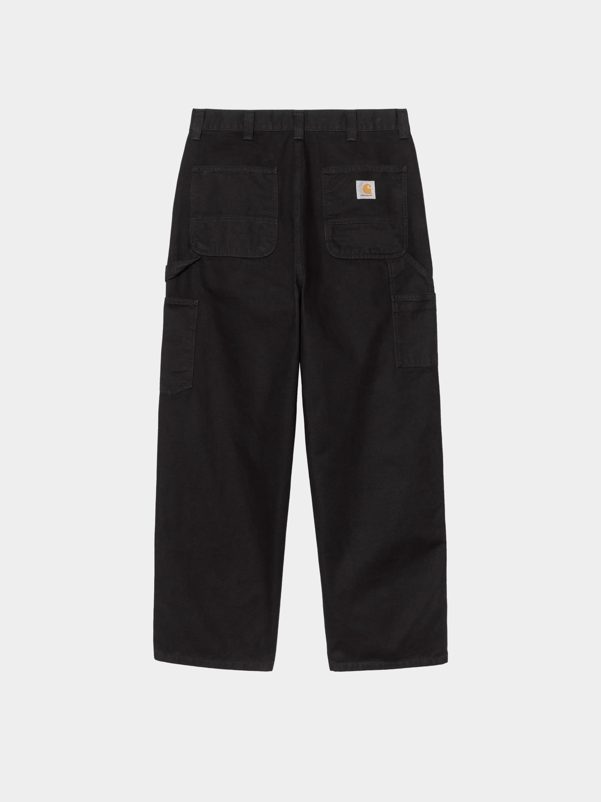Kisnadrág Carhartt WIP OG Double Knee (black/stone washed)