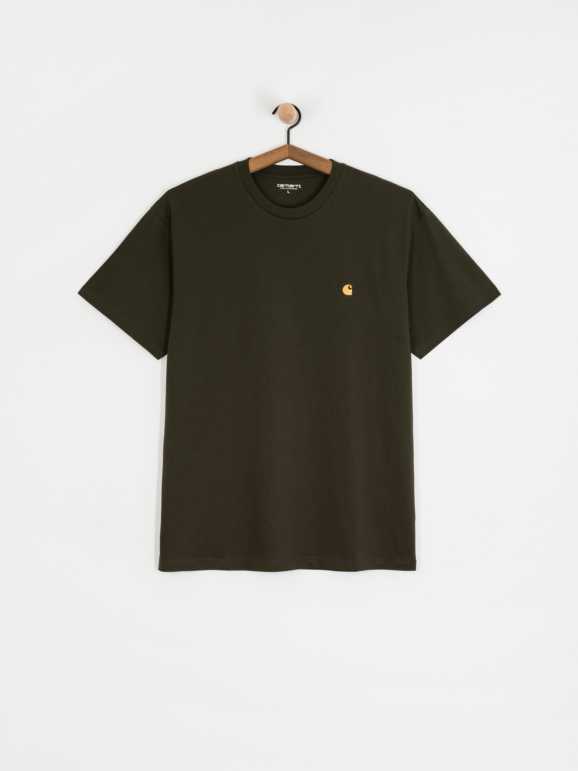 Carhartt WIP Chase Pu00f3lu00f3 (olive/gold)