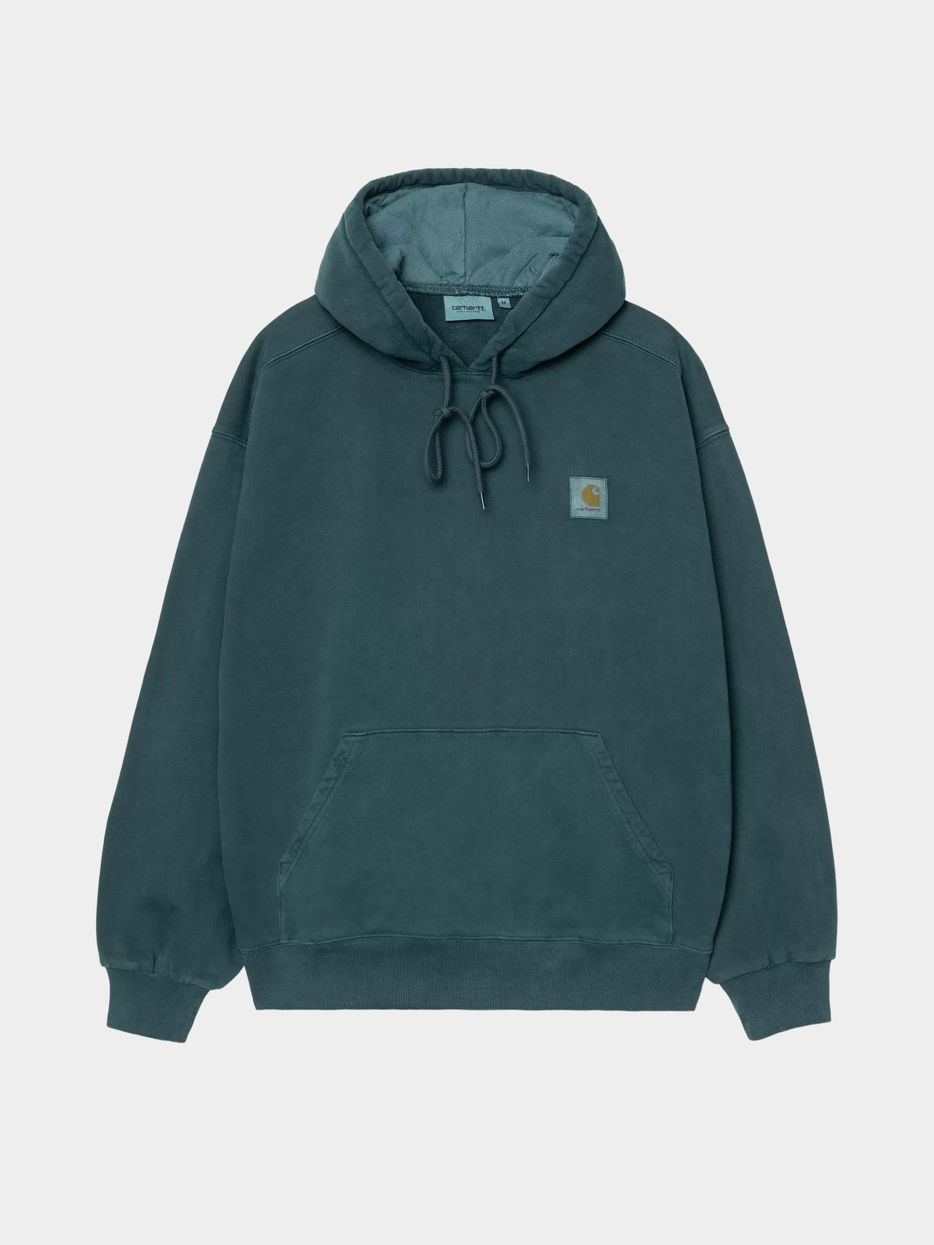 Kapucnis pulu00f3ver Carhartt WIP Vista HD (deep lagoon/garment dyed)