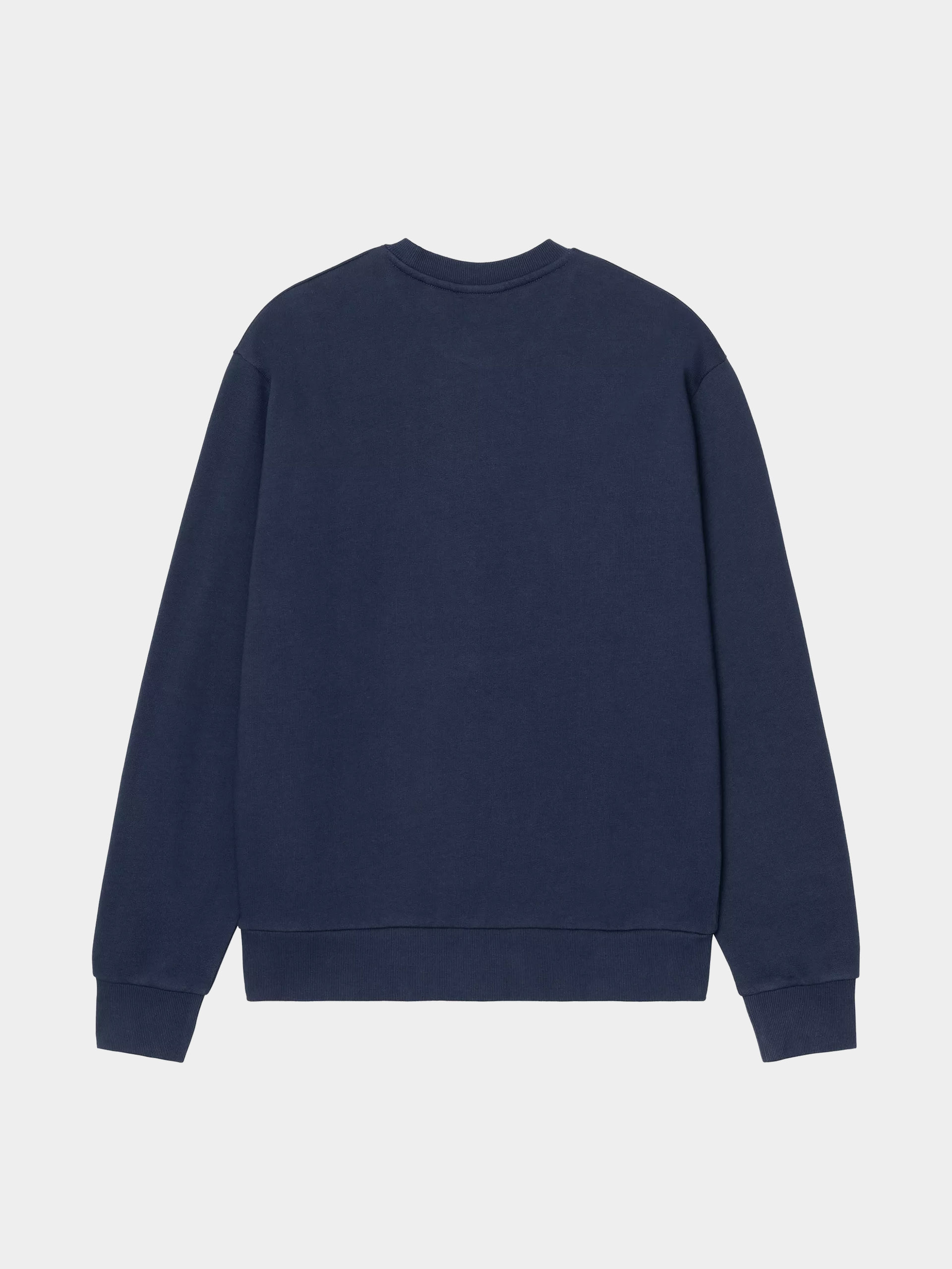 Pulóver Carhartt WIP Script Embroidery (jupiter/white)