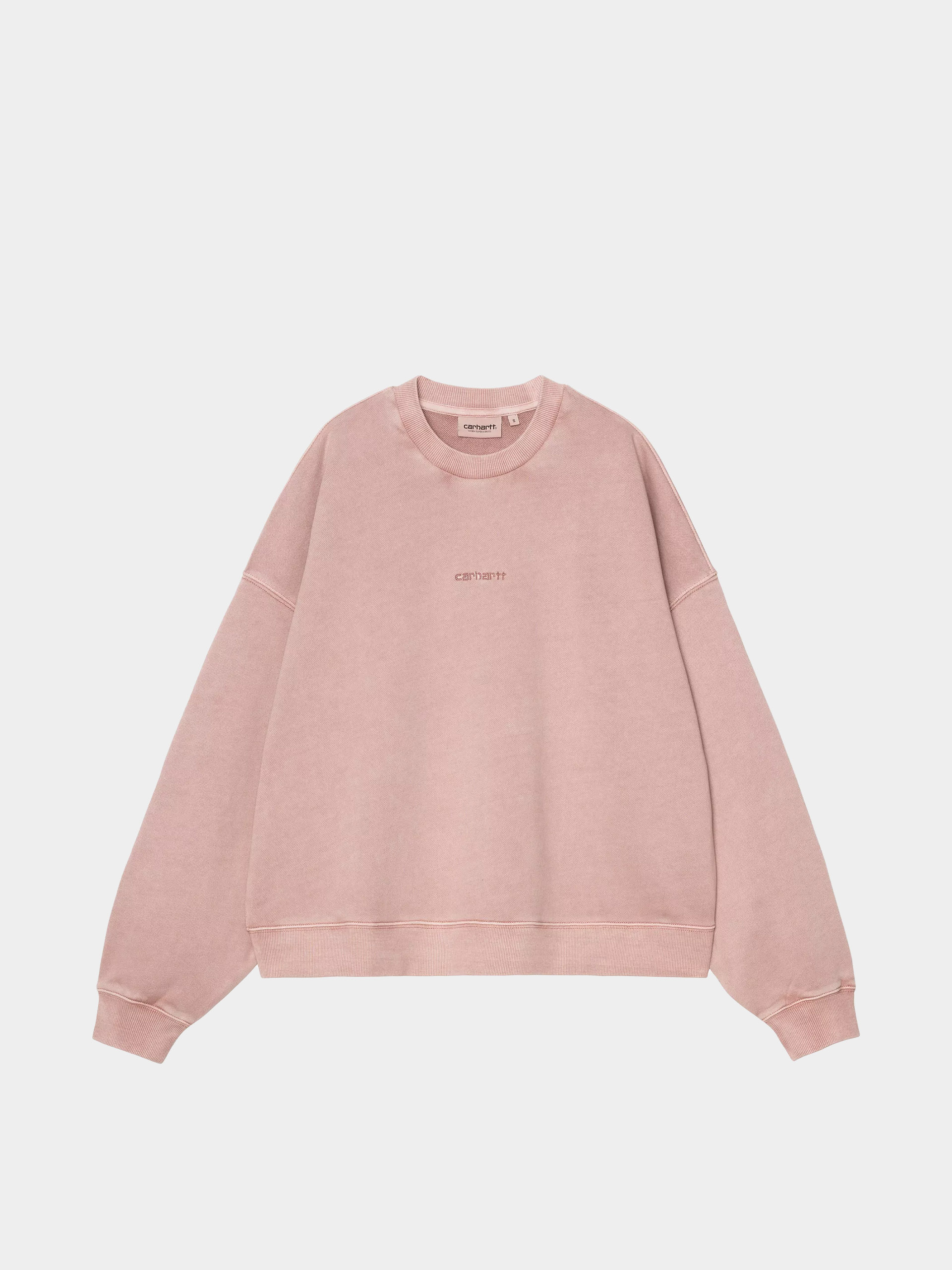 Pulu00f3ver Carhartt WIP Benton Wmn (glassy pink/garment dyed)